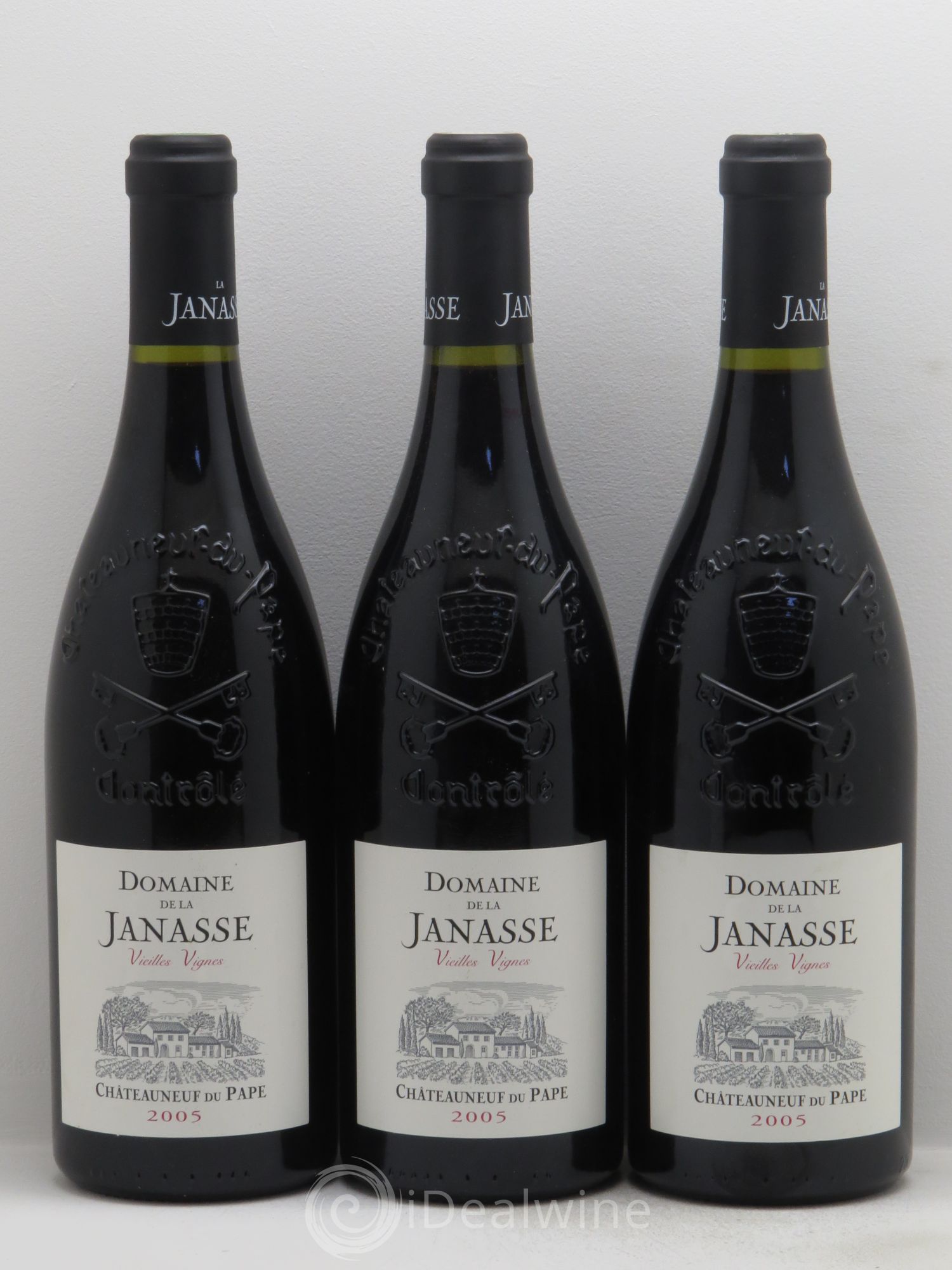 Châteauneuf-du-Pape Cuvée Vieilles Vignes La Janasse (Domaine de) 2005 - Lot de 3 bouteilles - 0