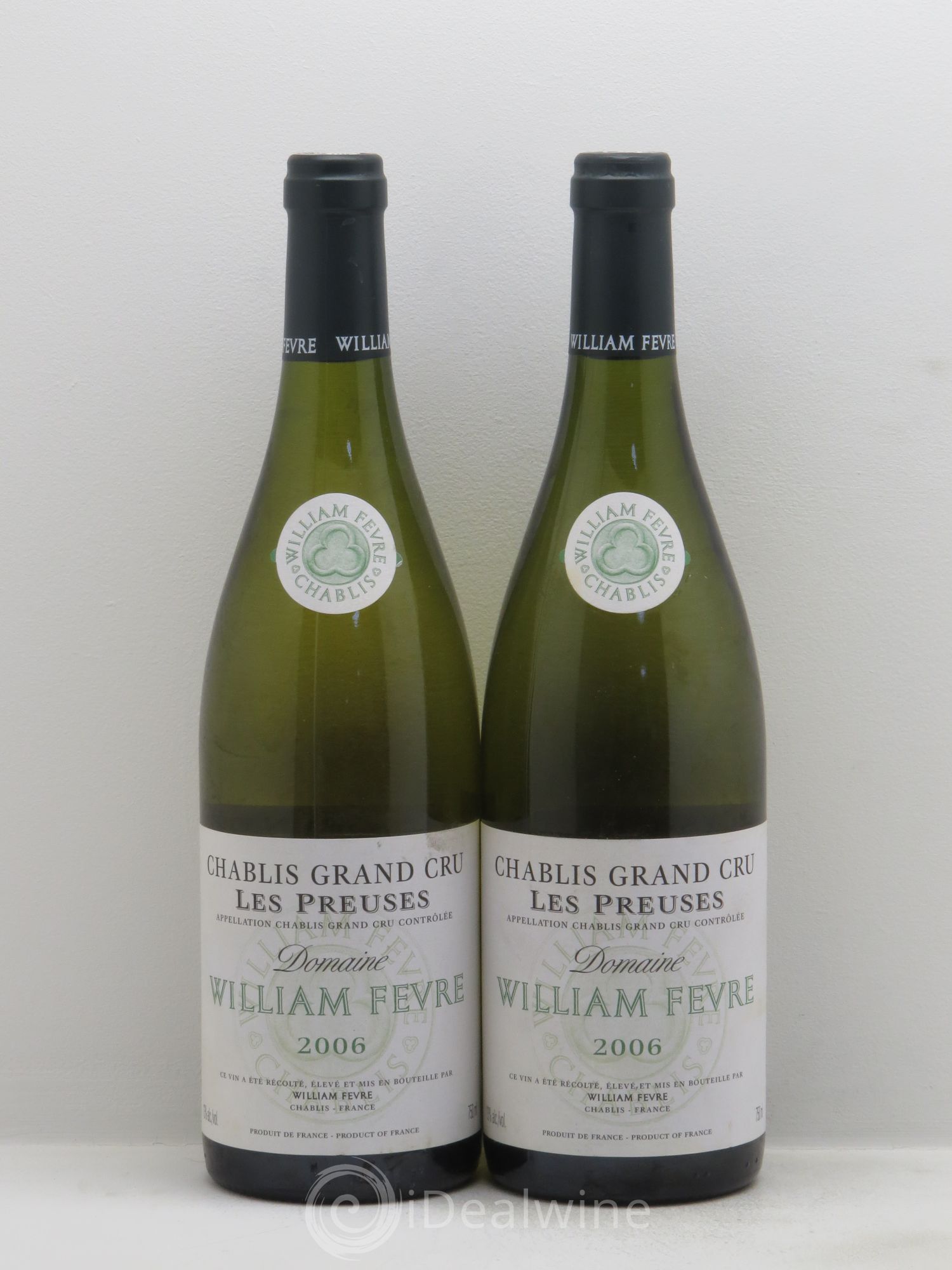 Chablis Grand Cru les Preuses William Fèvre 2006 - Lot de 2 bouteilles - 0