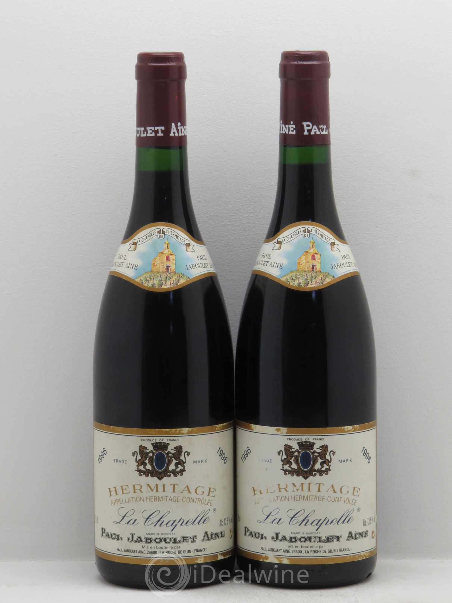 Hermitage La Chapelle Paul Jaboulet Ainé 1995 - Lot de 2 bouteilles - 0