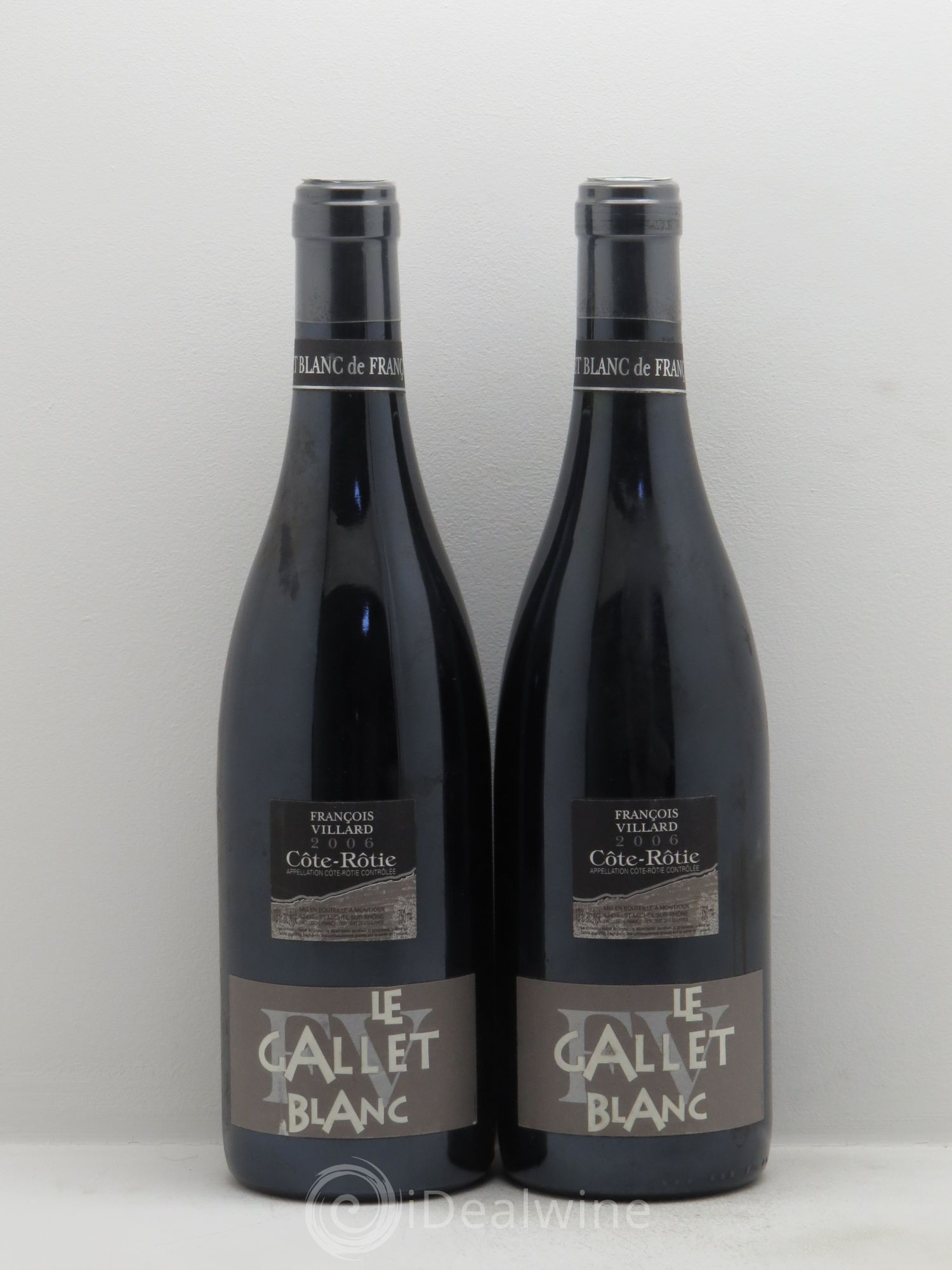Côte-Rôtie Le Gallet Blanc François Villard 2006 - Lot de 2 bouteilles - 0