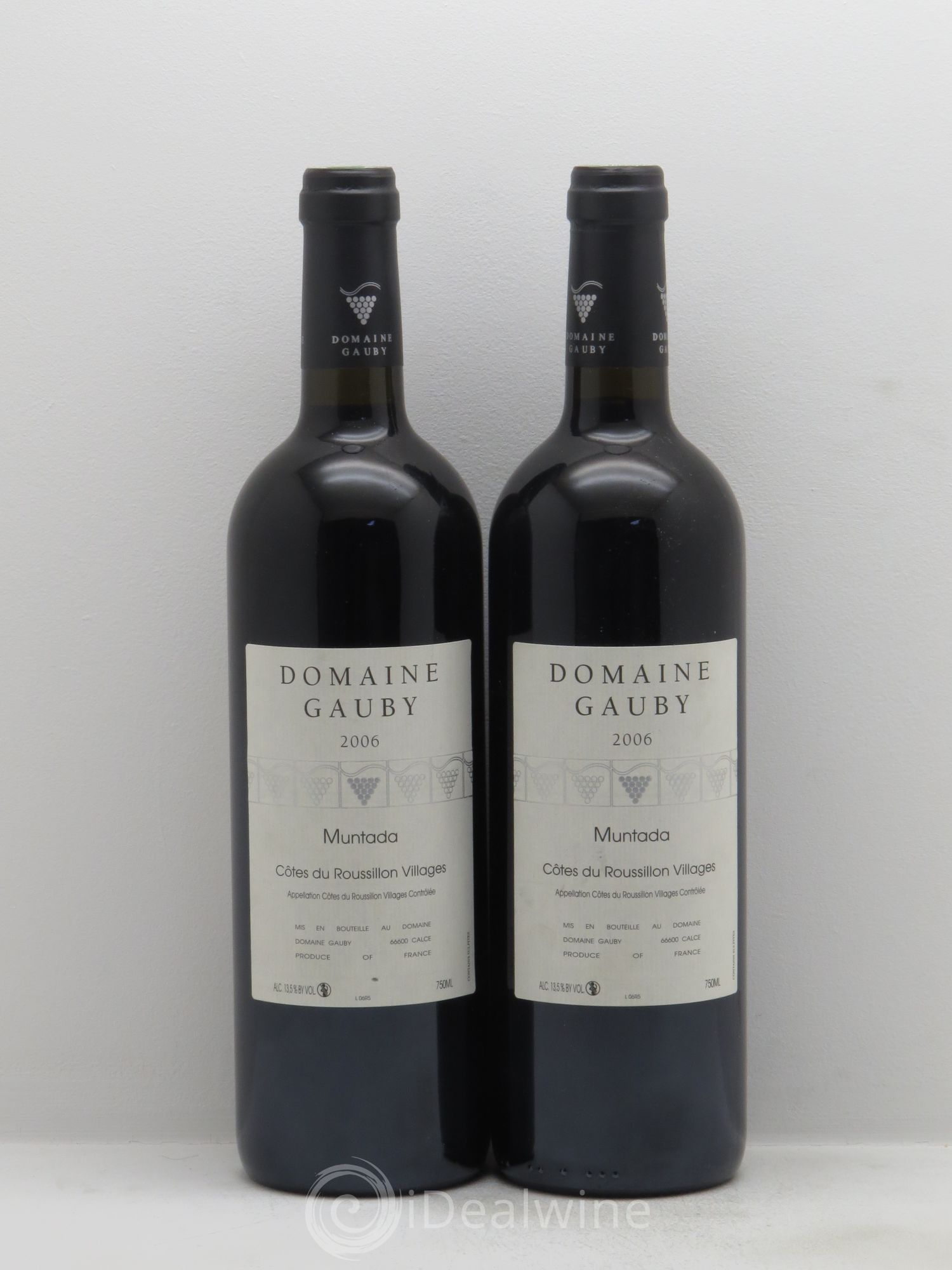 Côtes Catalanes (anciennement Côtes du Roussillon Villages) La Muntada Gauby (Domaine) 2006 - Lot de 2 bouteilles - 0