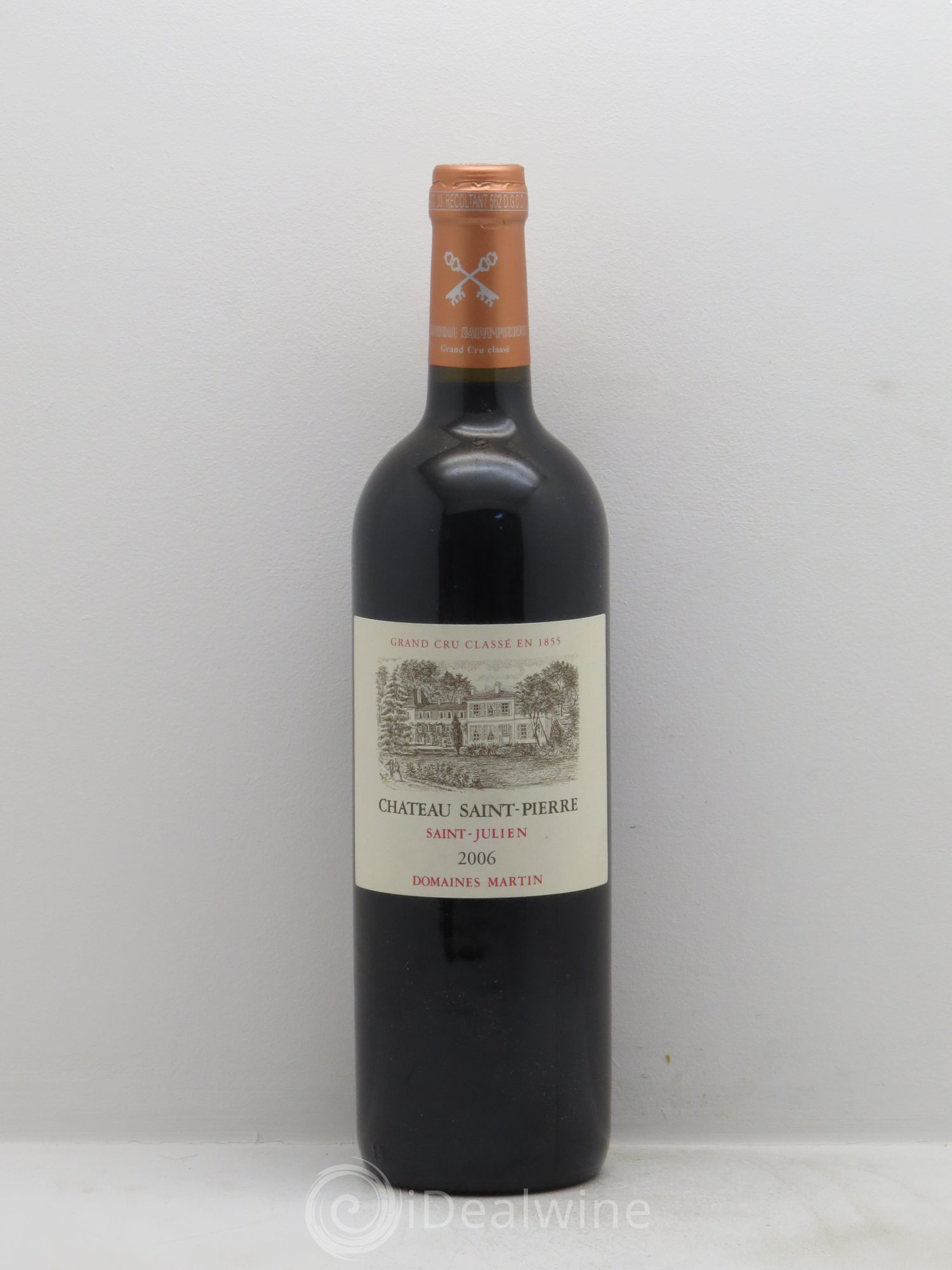 Château Saint-Pierre 4ème Grand Cru Classé 2006 - Lot de 6 bouteilles - 0