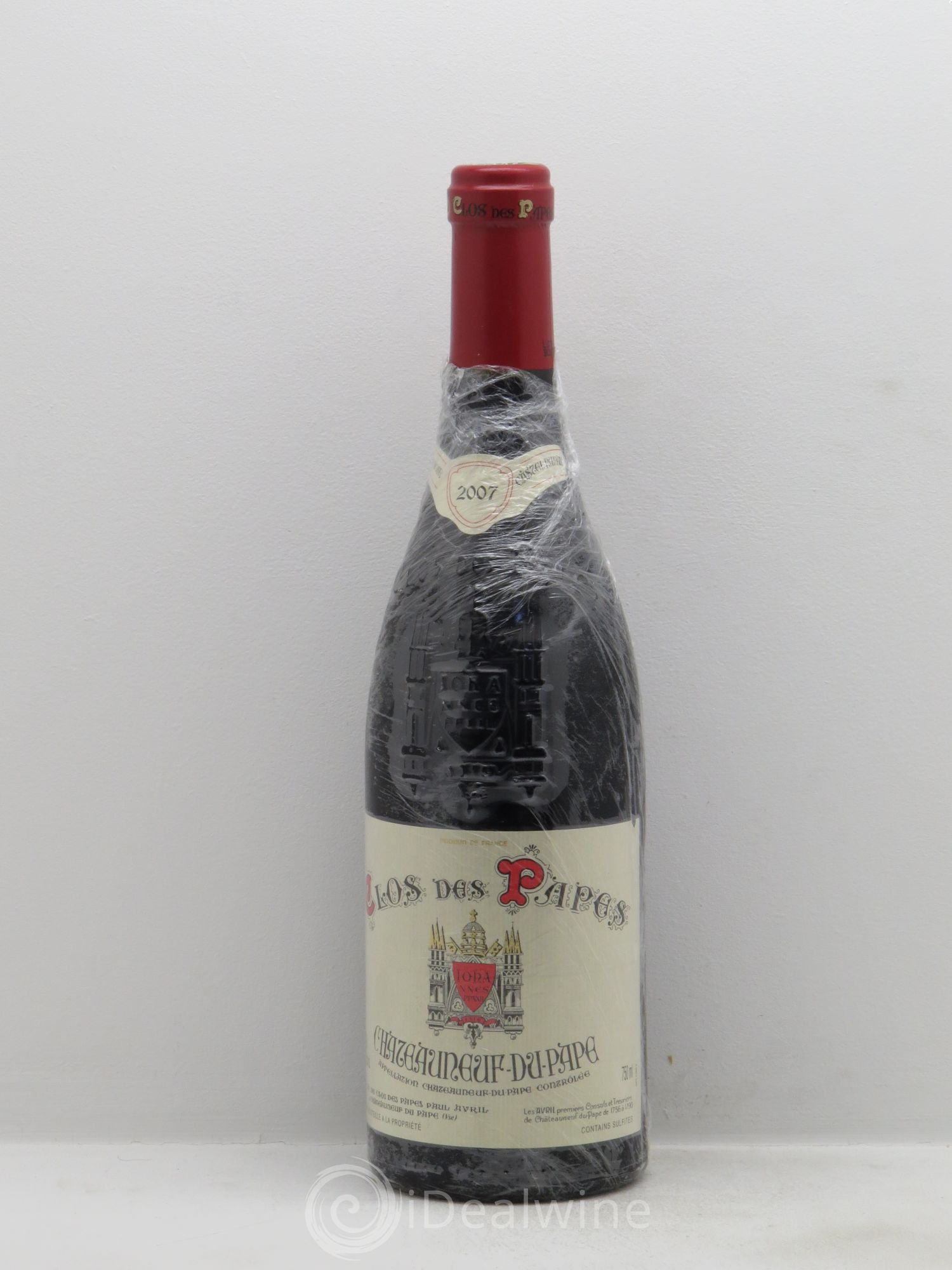 Châteauneuf-du-Pape Clos des Papes - Paul Avril 2007 - Lot de 6 bouteilles - 0