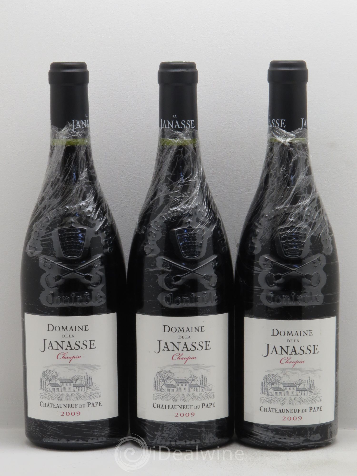 Châteauneuf-du-Pape Cuvée Chaupin La Janasse (Domaine de) (sans prix de réserve) 2009 - Lot de 3 bouteilles - 0