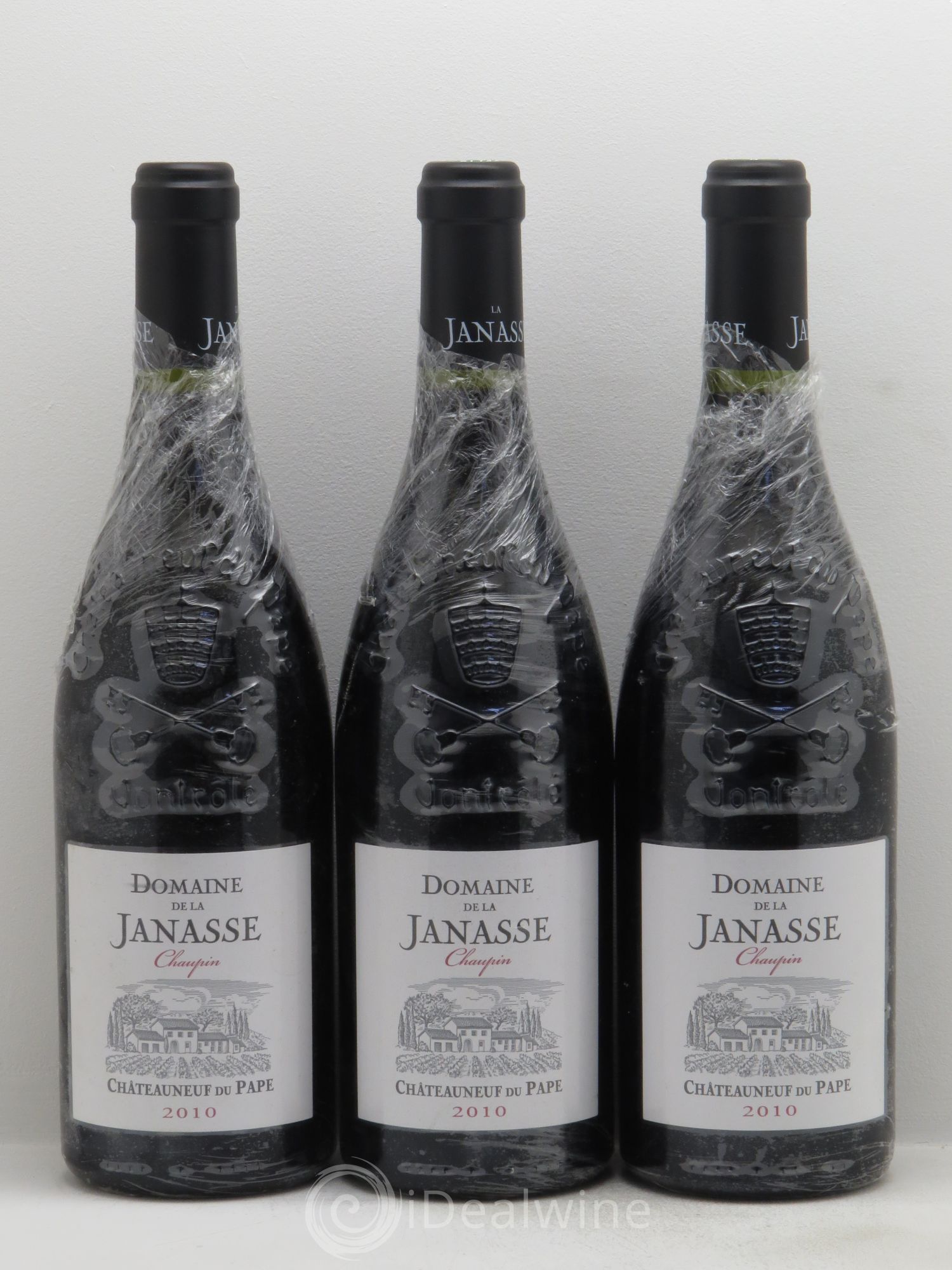 Châteauneuf-du-Pape Cuvée Chaupin La Janasse (Domaine de) 2010 - Lot de 3 bouteilles - 0
