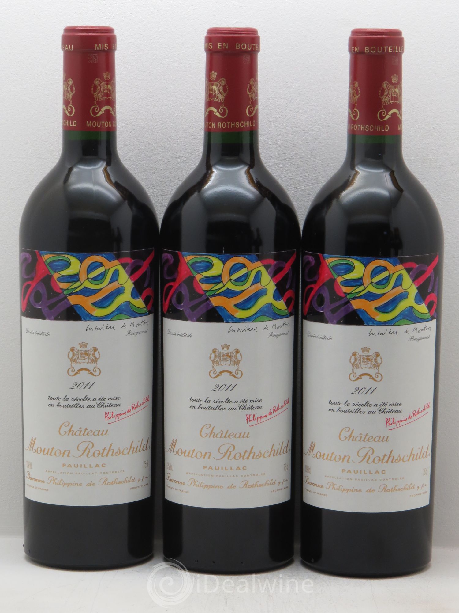 Château Mouton Rothschild 1er Grand Cru Classé 2011 - Lot de 12 bouteilles - 2