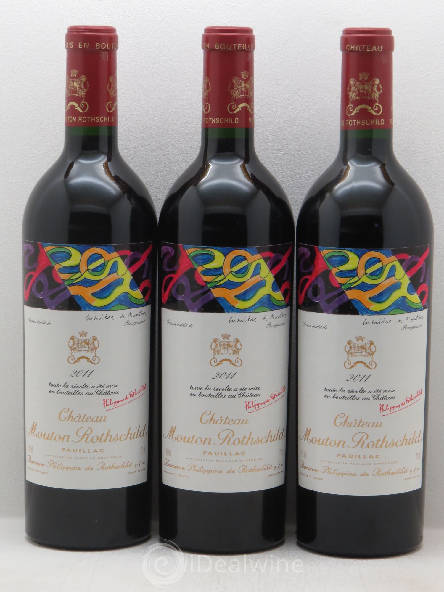 Château Mouton Rothschild 1er Grand Cru Classé 2011 - Lot de 12 bouteilles - 4