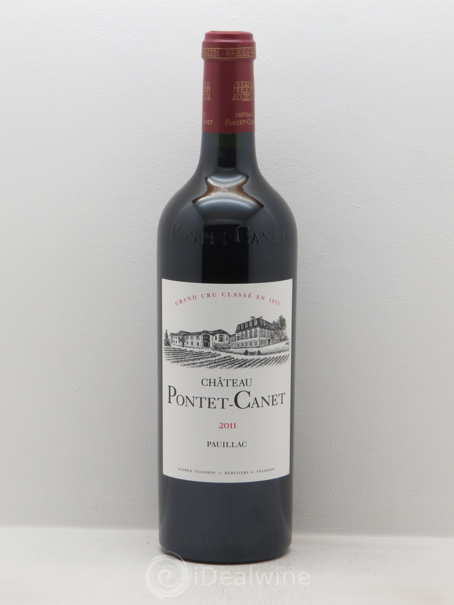 Château Pontet Canet 5ème Grand Cru Classé 2011 - Lot de 12 bouteilles - 0