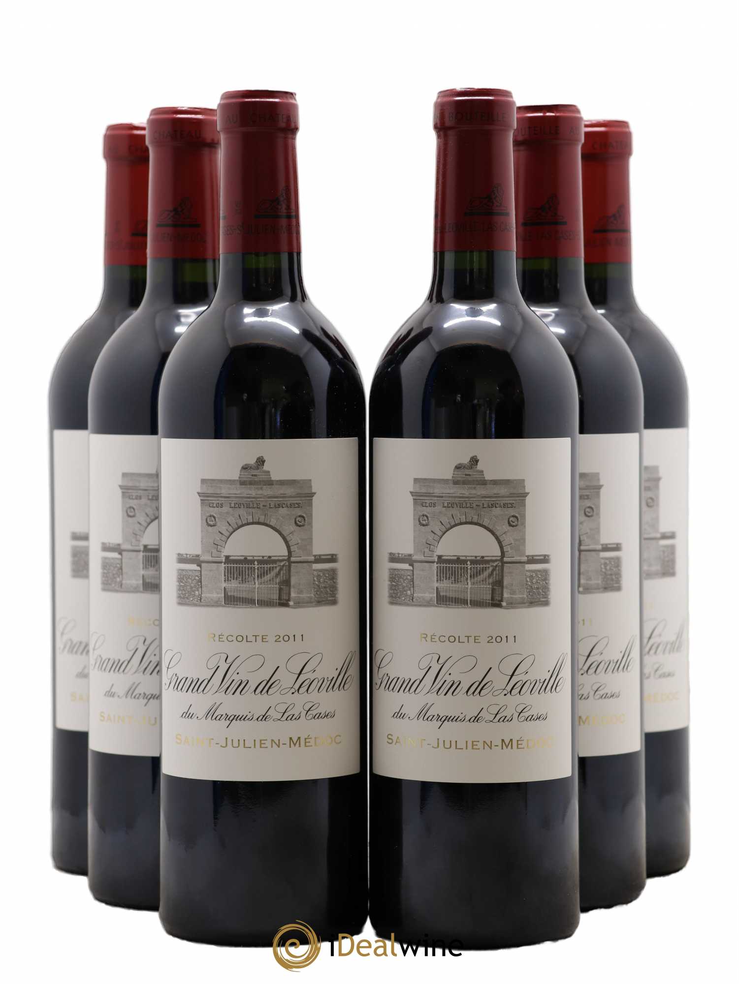 Château Léoville Las Cases 2ème Grand Cru Classé 2011 - Lot de 6 bouteilles - 0