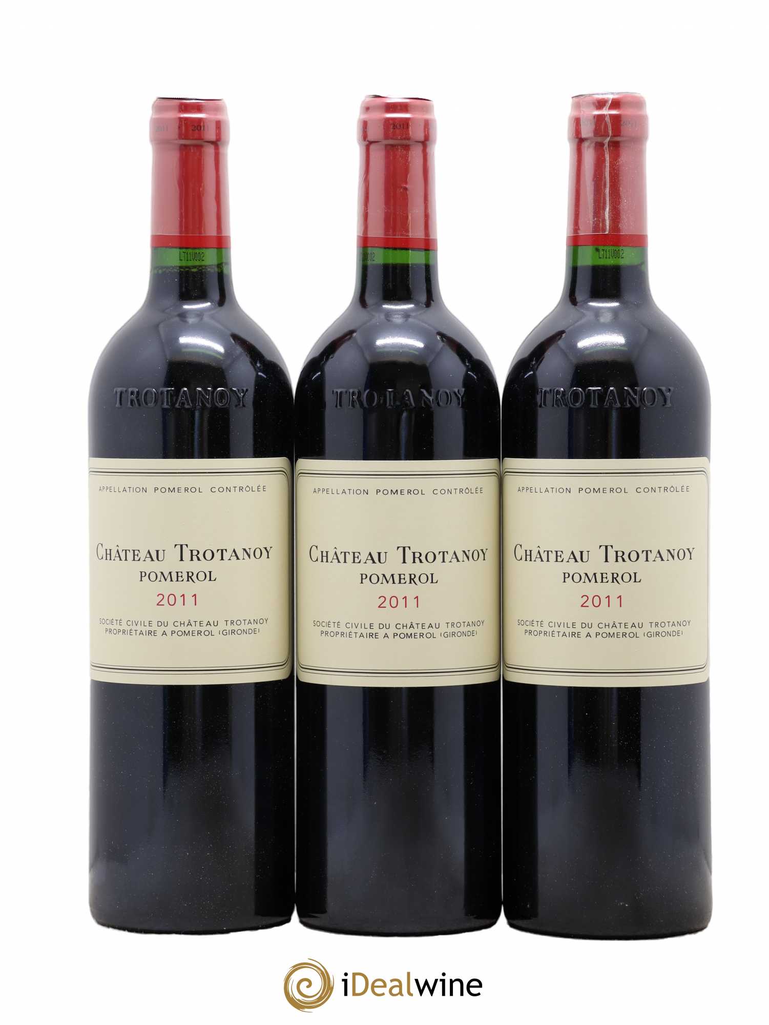 Château Trotanoy 2011 - Lot de 3 bouteilles - 0