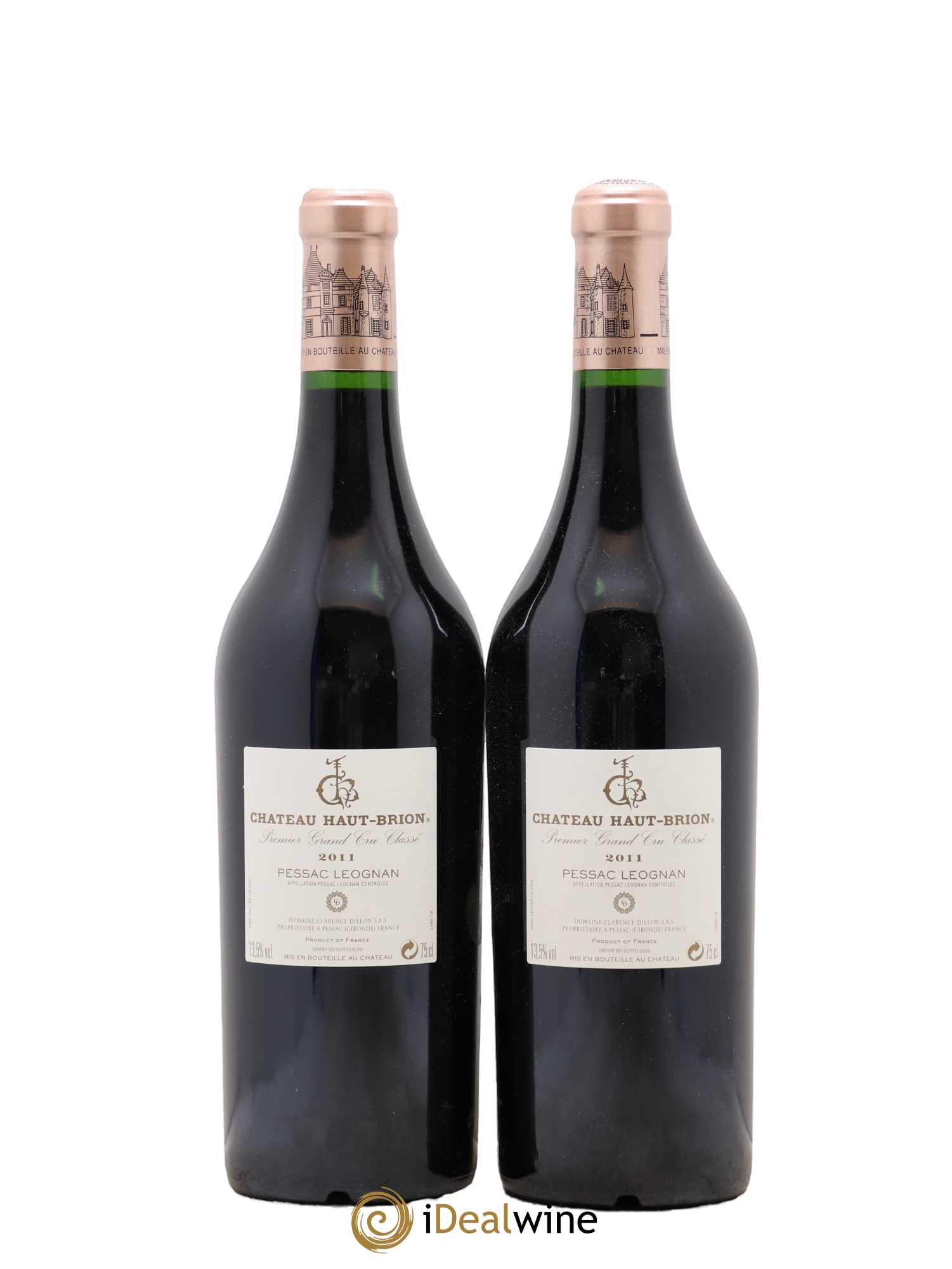 Château Haut Brion 1er Grand Cru Classé 2011 - Lot de 2 bouteilles - 1