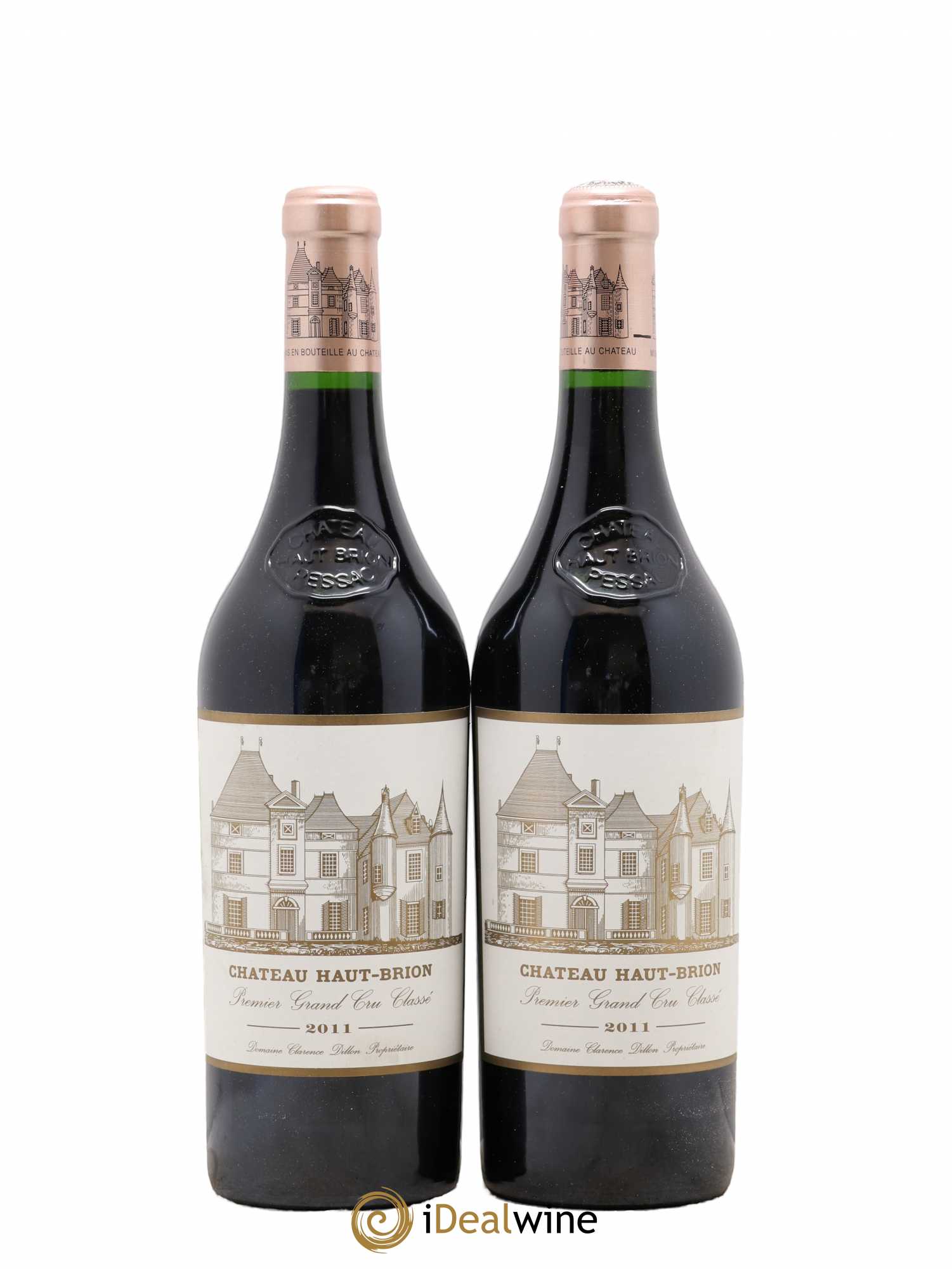 Château Haut Brion 1er Grand Cru Classé 2011 - Lot de 2 bouteilles - 0