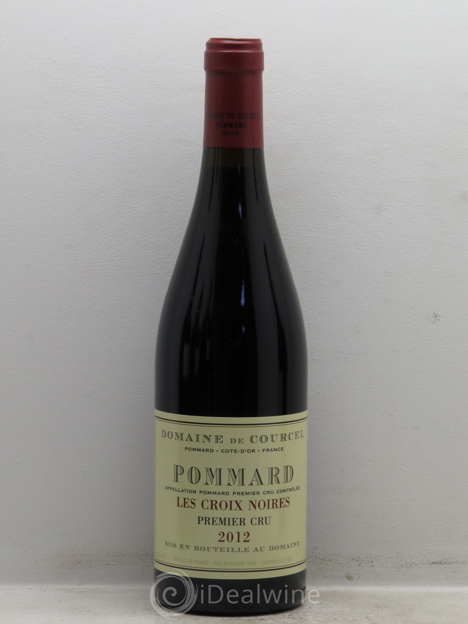 Pommard 1er Cru Les Croix Noires de Courcel (Domaine) 2012 - Lot de 1 bouteille - 0