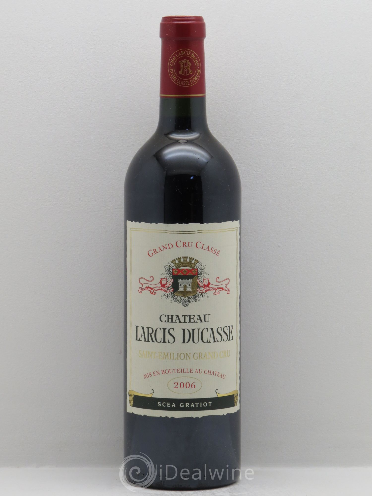 Château Larcis Ducasse 1er Grand Cru Classé B 2006 - Lot de 1 bouteille - 0