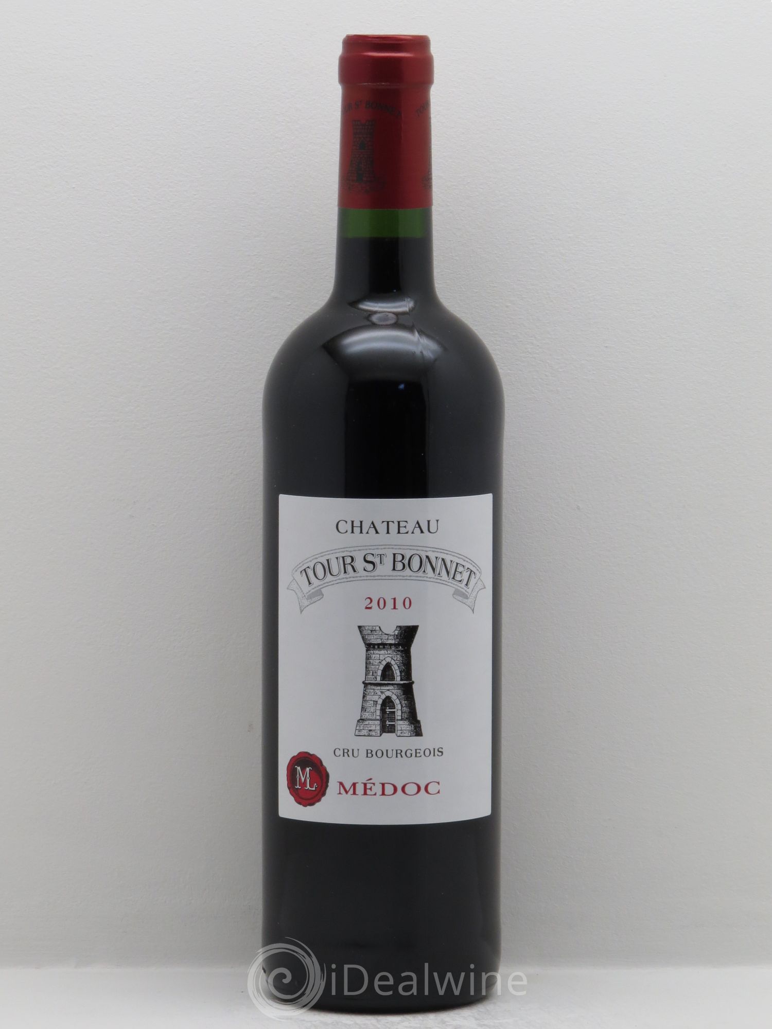 Château la Tour Saint-Bonnet Cru Bourgeois 2010 - Lot de 1 bouteille - 0