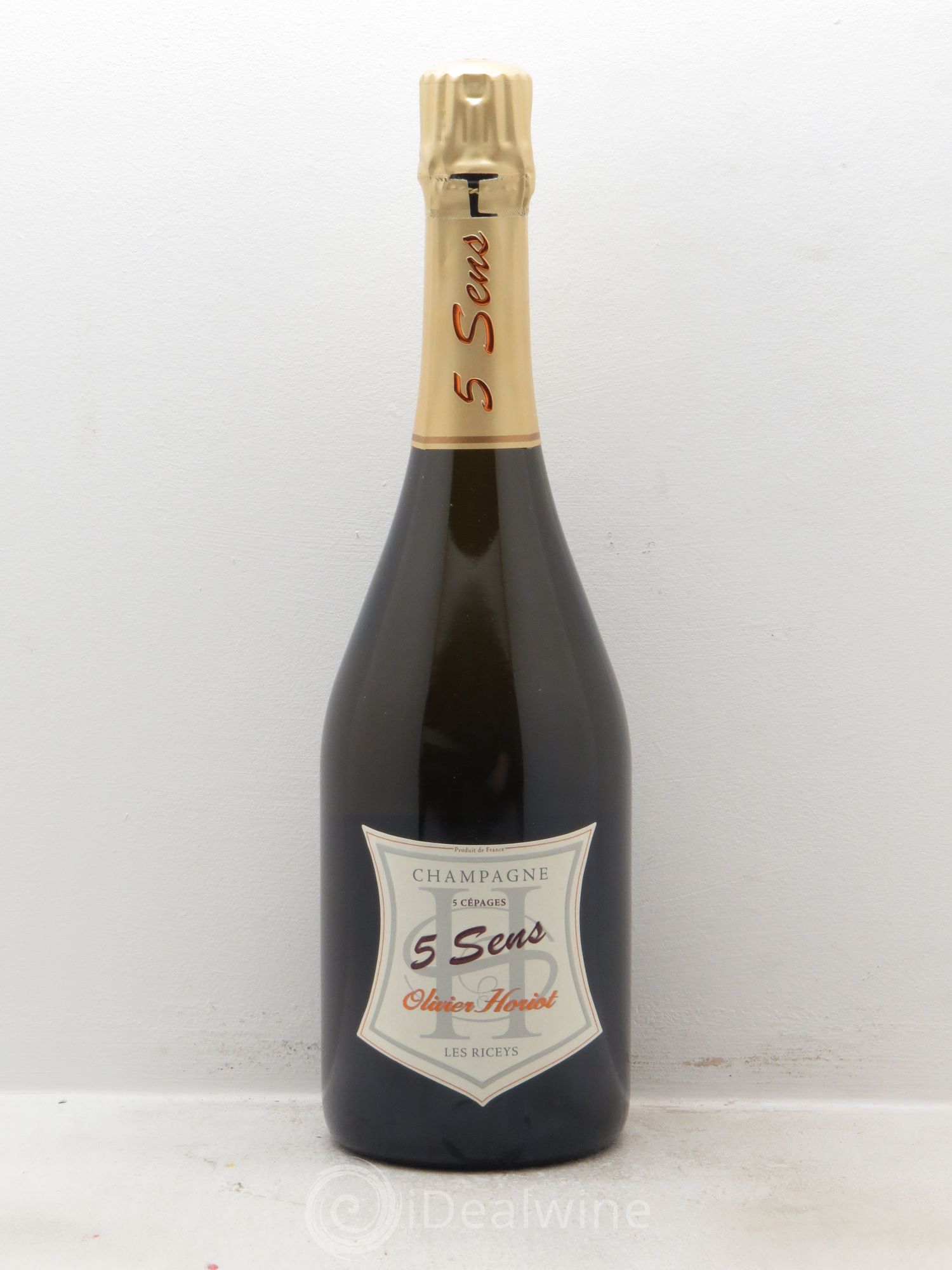 5 Sens Brut Nature Olivier Horiot 5 Cépages 2009 - Lot de 1 bouteille - 0