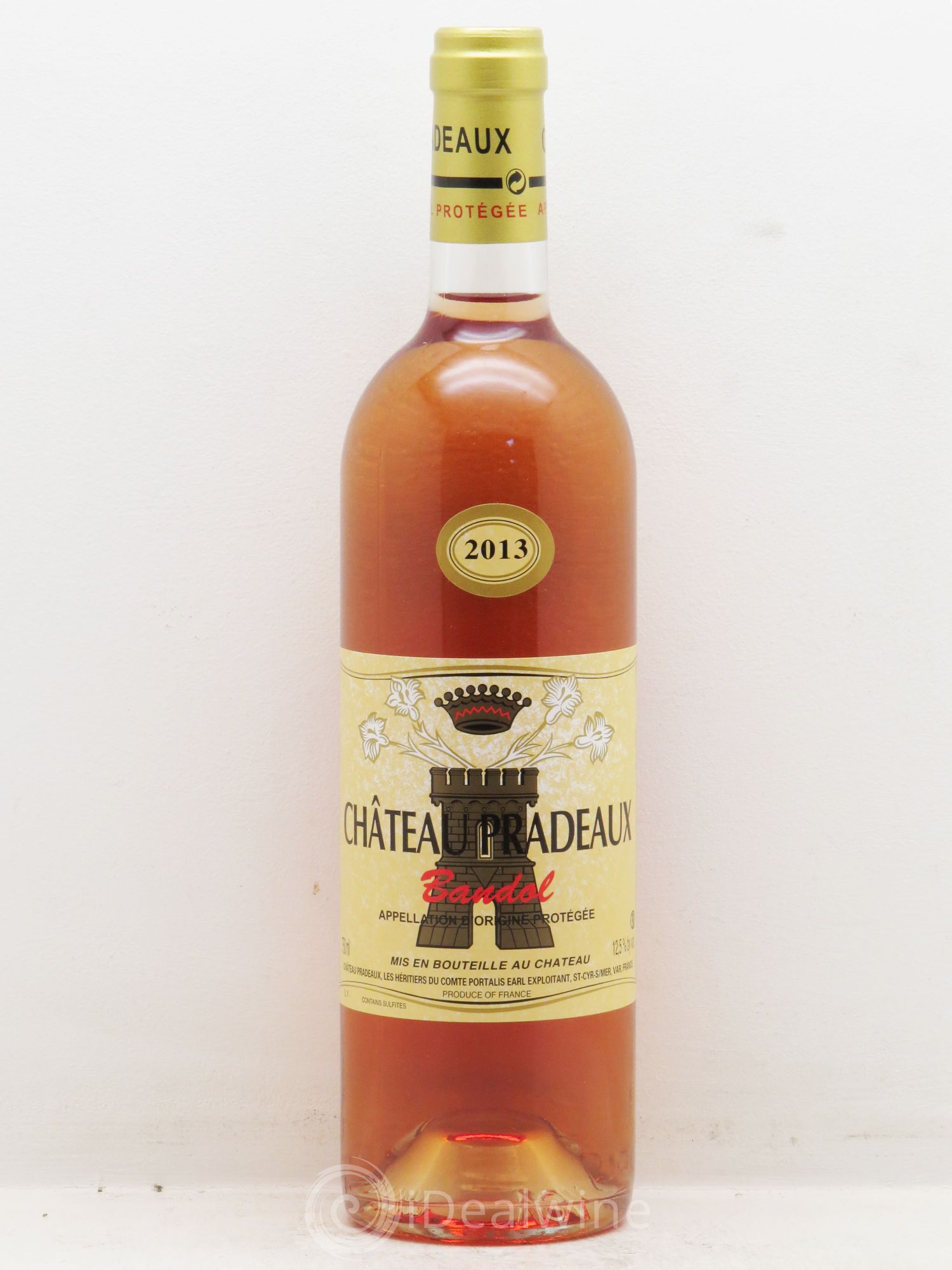 Bandol Château Pradeaux Famille Portalis 2013 - Lot de 1 bouteille - 0