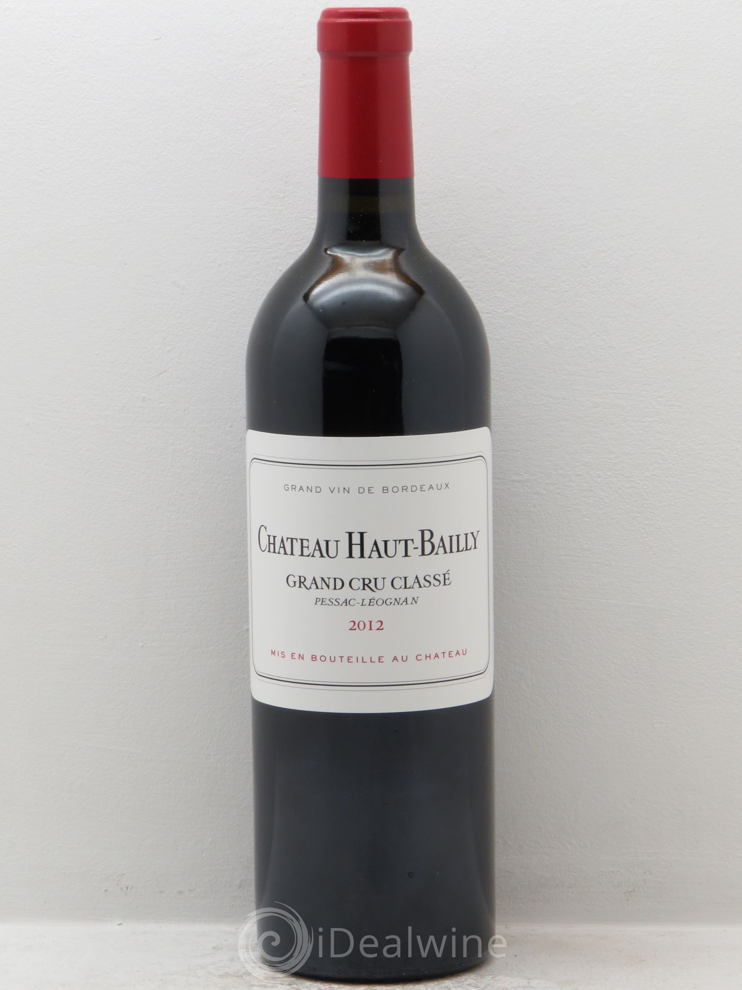 Château Haut-Bailly Cru Classé de Graves 2012 - Lot de 1 bouteille - 0