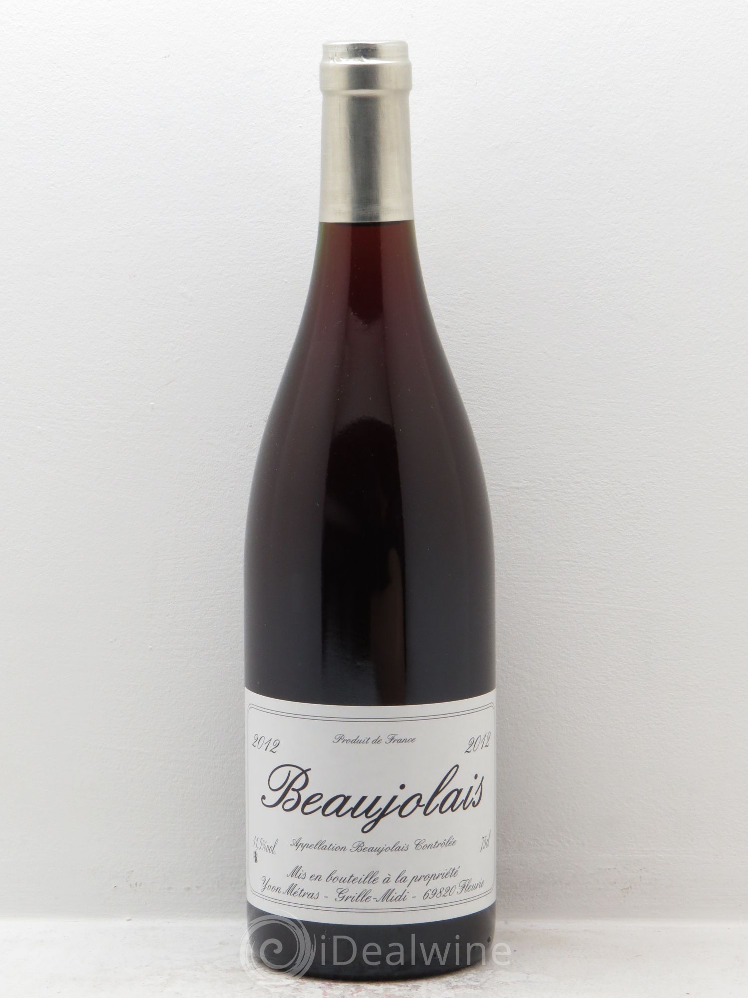 Beaujolais Yvon Métras 2012 - Posten von 1 Flasche - 0