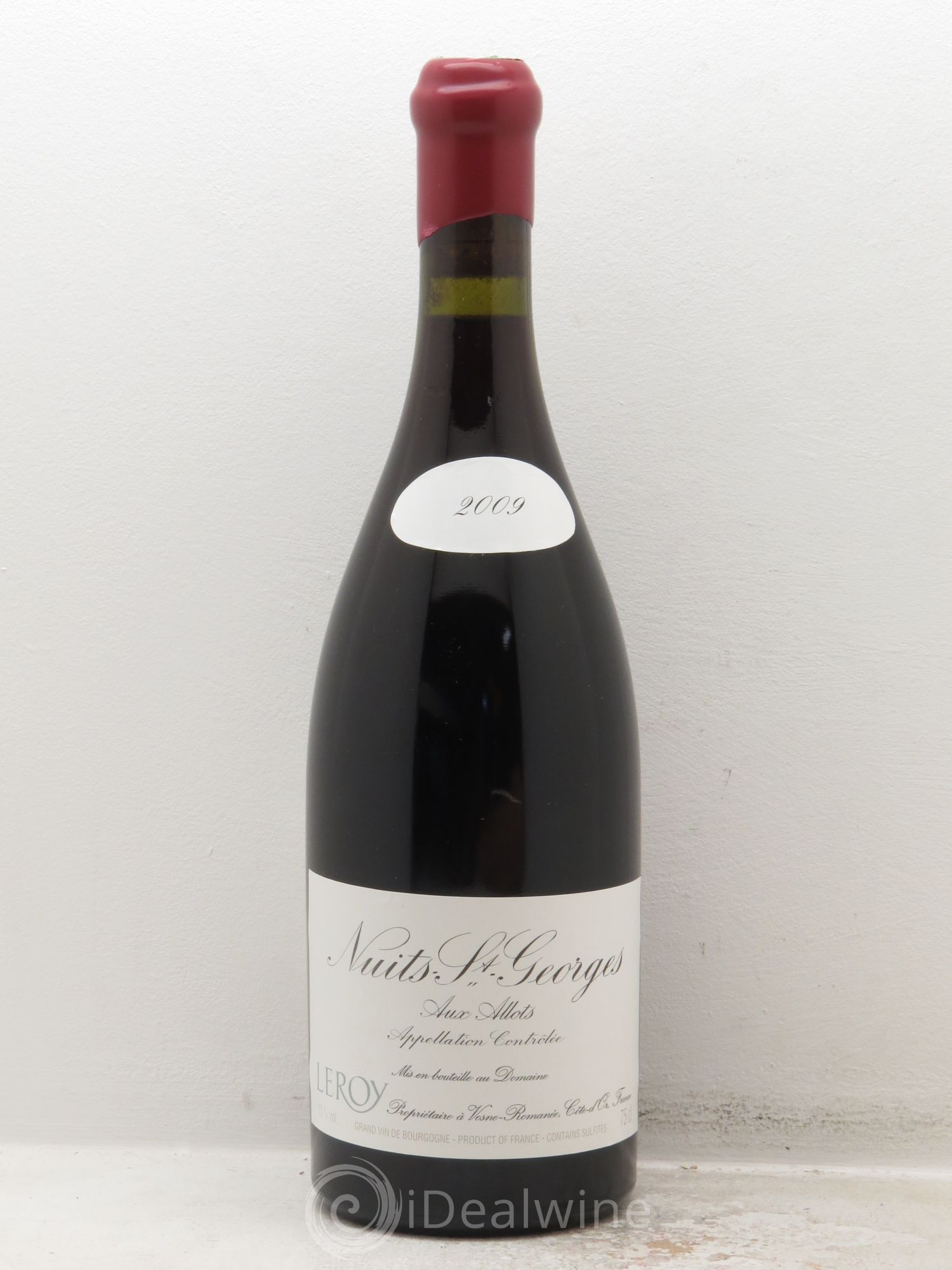 Nuits-Saint-Georges Aux Allots Leroy (Domaine) 2009 - Lot de 1 bouteille - 0