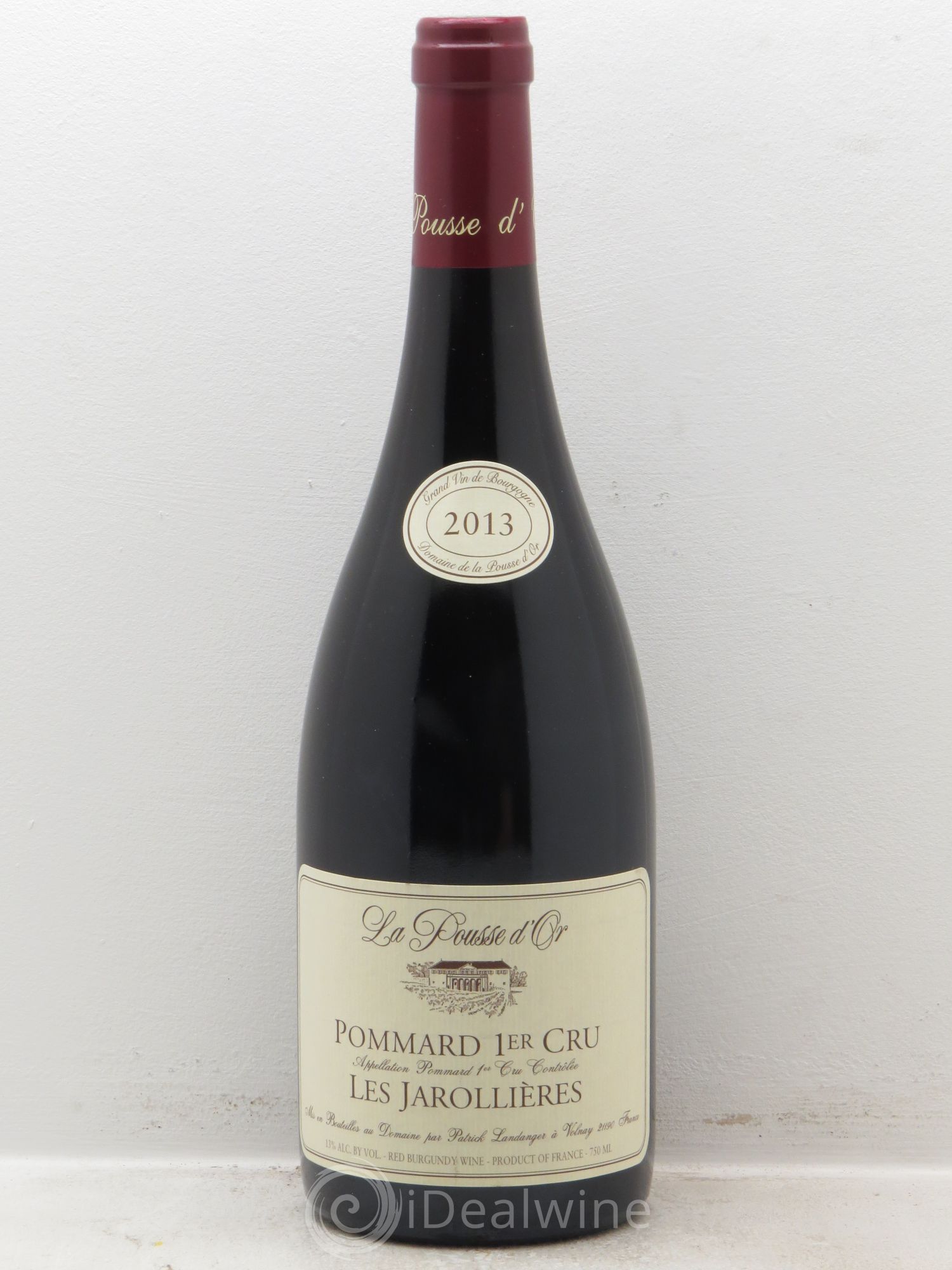 Pommard 1er Cru Les Jarollières La Pousse d'Or (Domaine de) 2013 - Lot de 1 bouteille - 0
