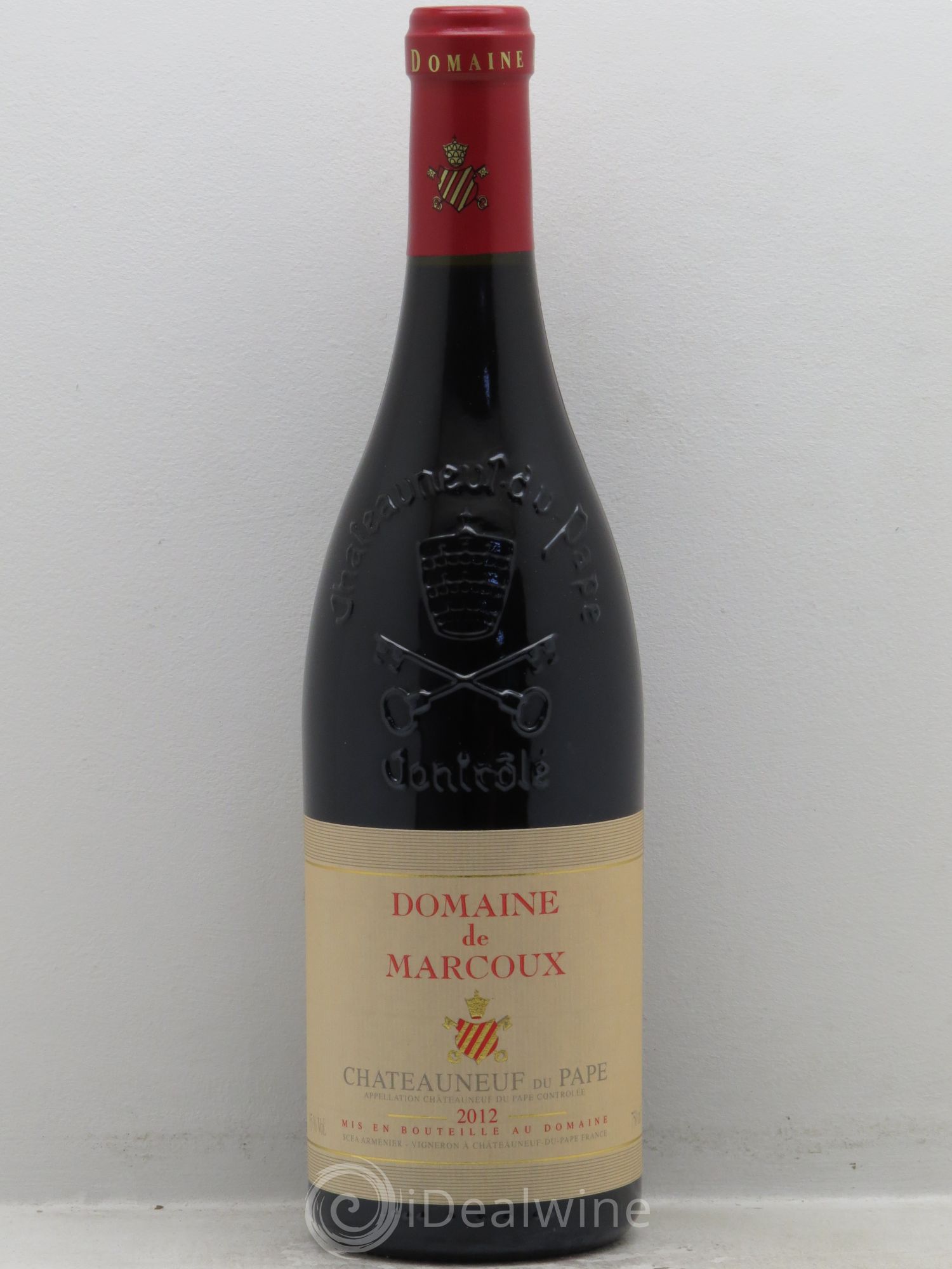 Châteauneuf-du-Pape Marcoux (Domaine de) 2012 - Lot de 1 bouteille - 0