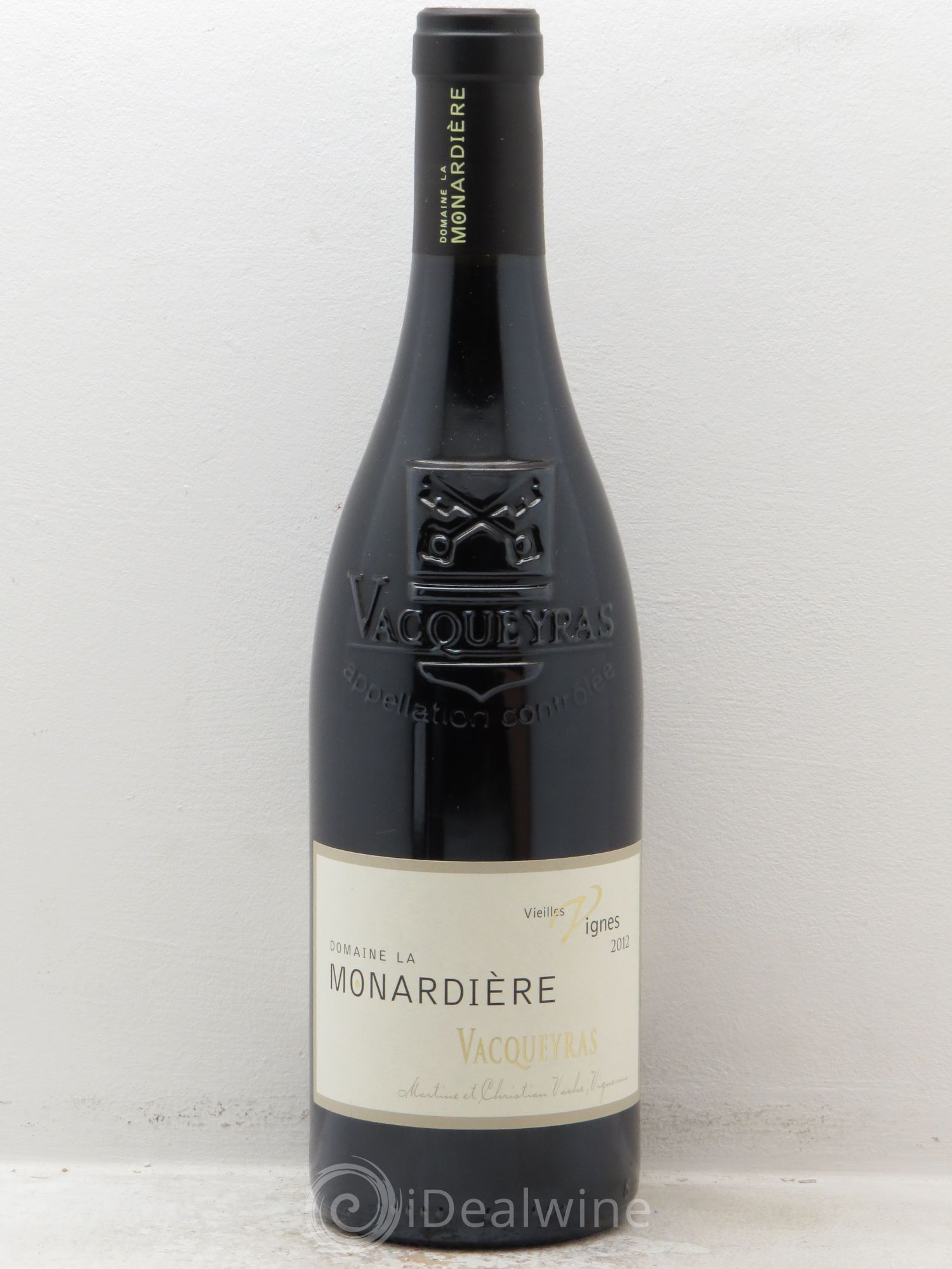 Vacqueyras Vieilles Vignes La Monardière (Domaine) 2012 - Lot de 1 bouteille - 0