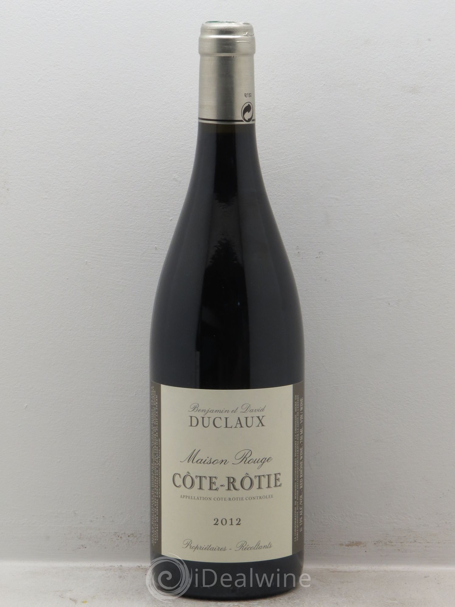 Côte-Rôtie Maison Rouge Domaine Duclaux 2012 - Lot de 1 bouteille - 0