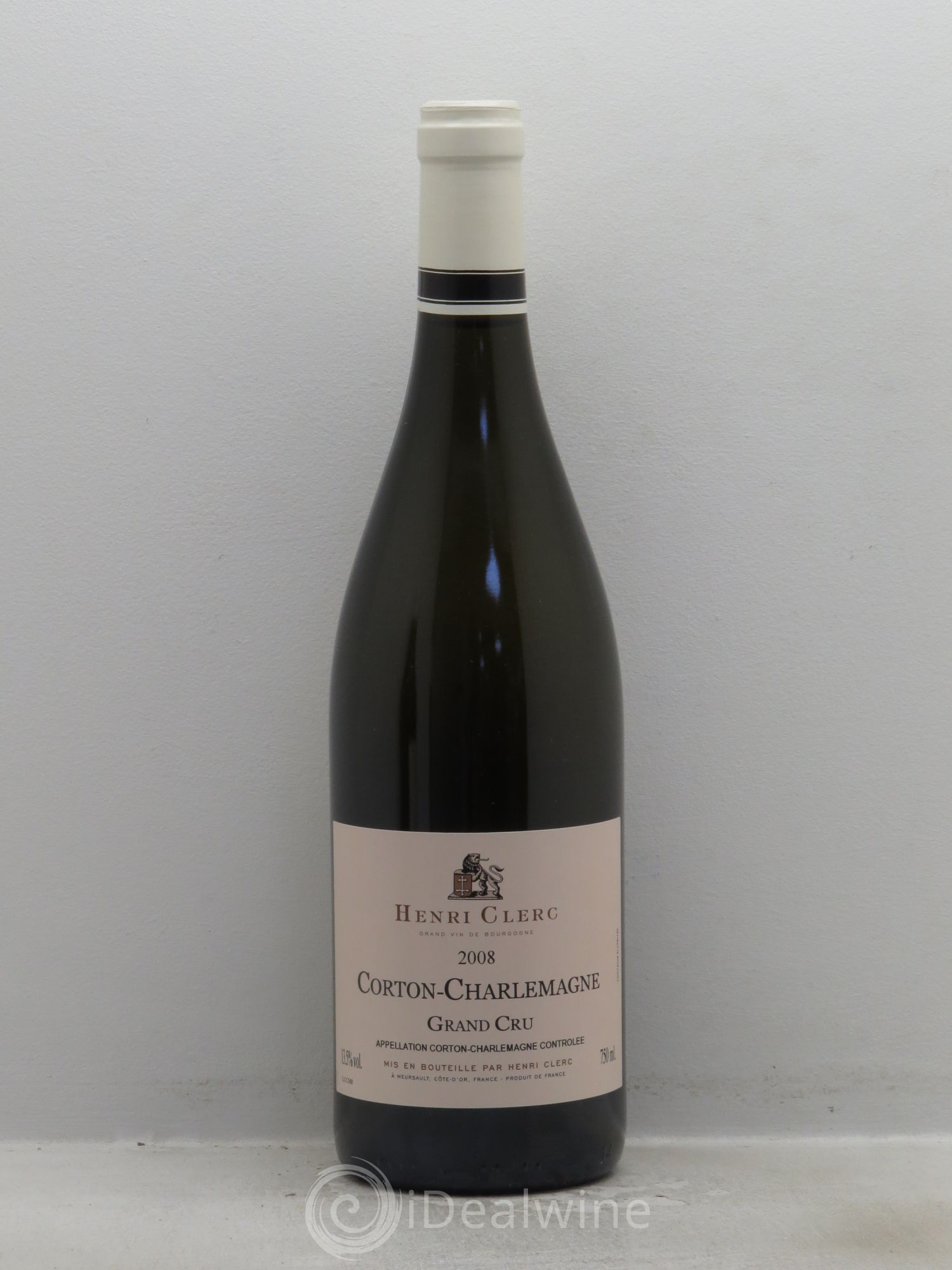 Corton-Charlemagne Grand Cru Henri Clerc 2008 - Lot de 1 bouteille - 0