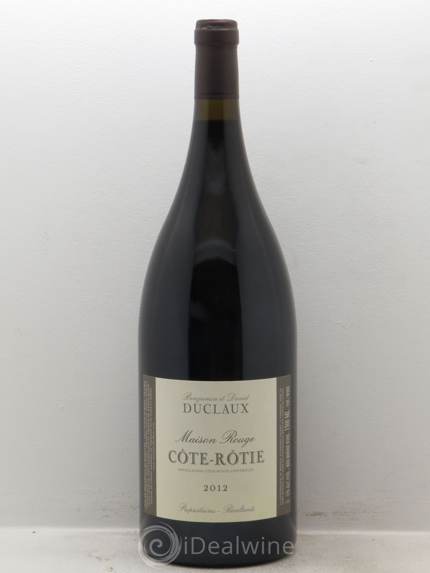 Côte-Rôtie Maison Rouge Domaine Duclaux 2012 - Lot de 1 magnum - 0