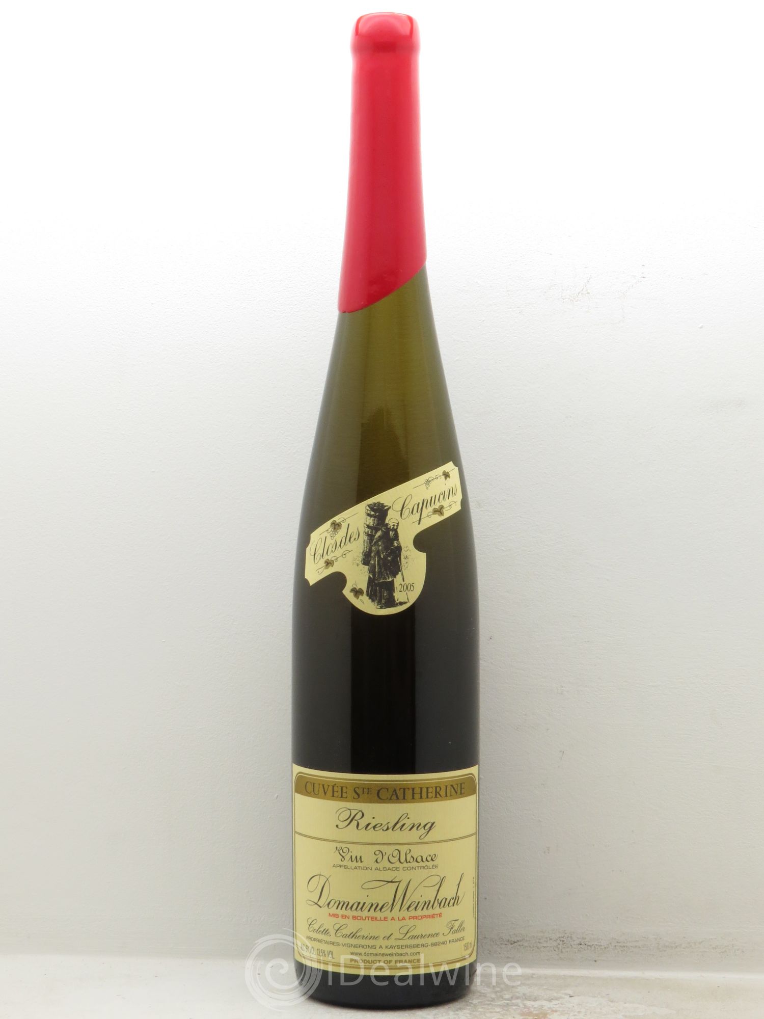 Alsace Riesling Clos des Capucins - Cuvée Sainte Catherine Weinbach (Domaine) 2005 - Lot de 1 magnum - 0