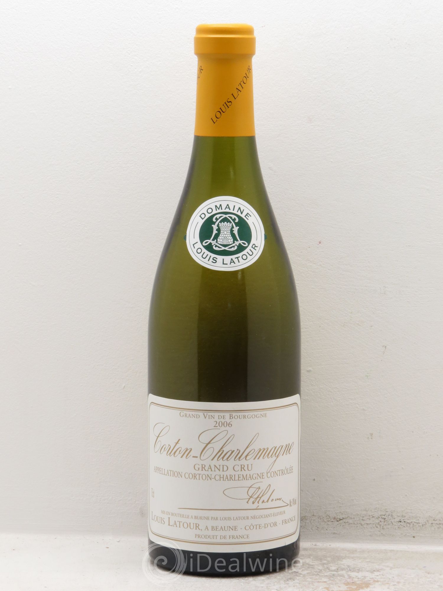 Corton-Charlemagne Grand Cru Louis Latour 2006 - Lot de 1 bouteille - 0
