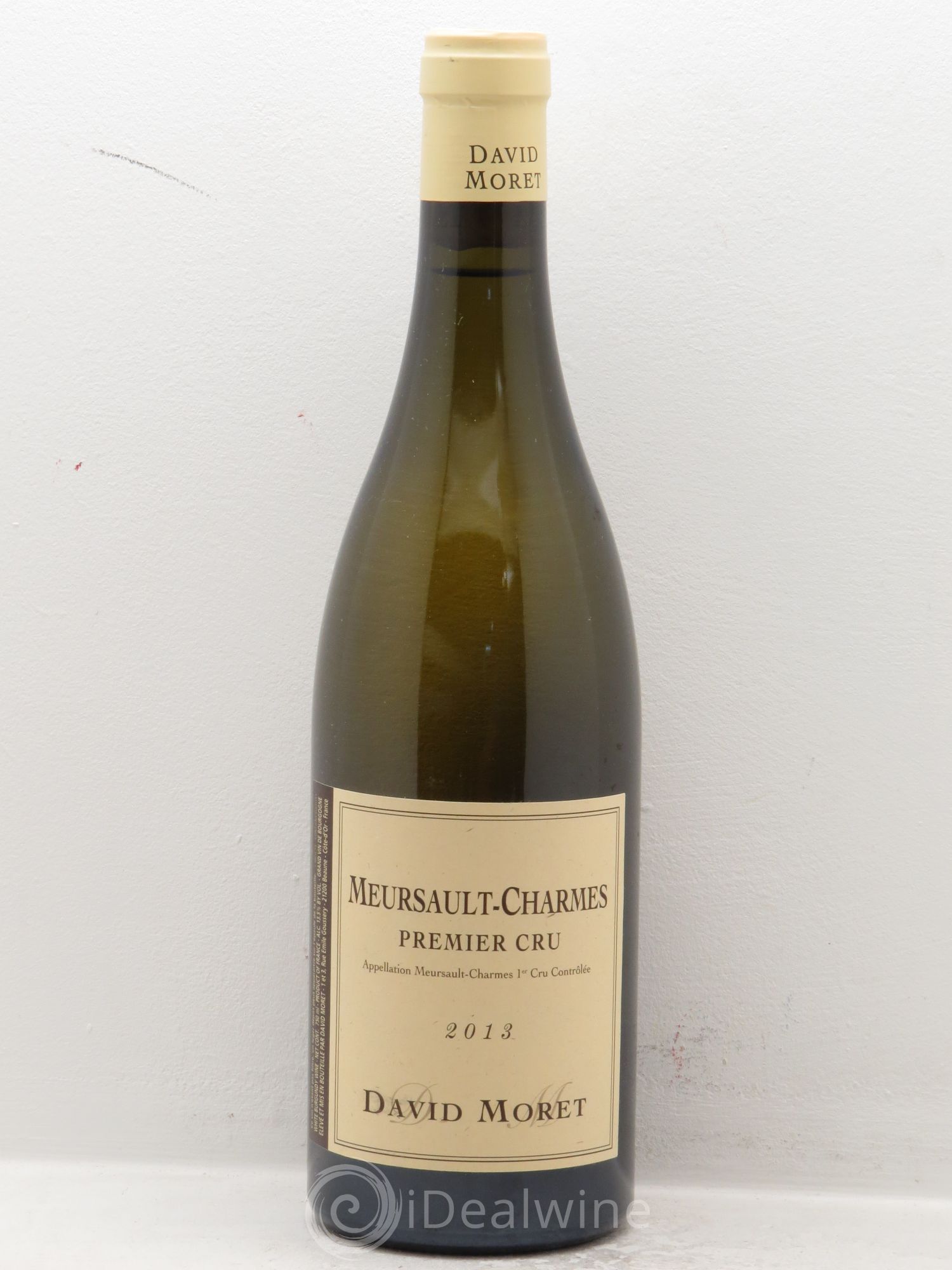 Meursault 1er Cru Charmes David Moret (Domaine) 2013 - Lot de 1 bouteille - 0
