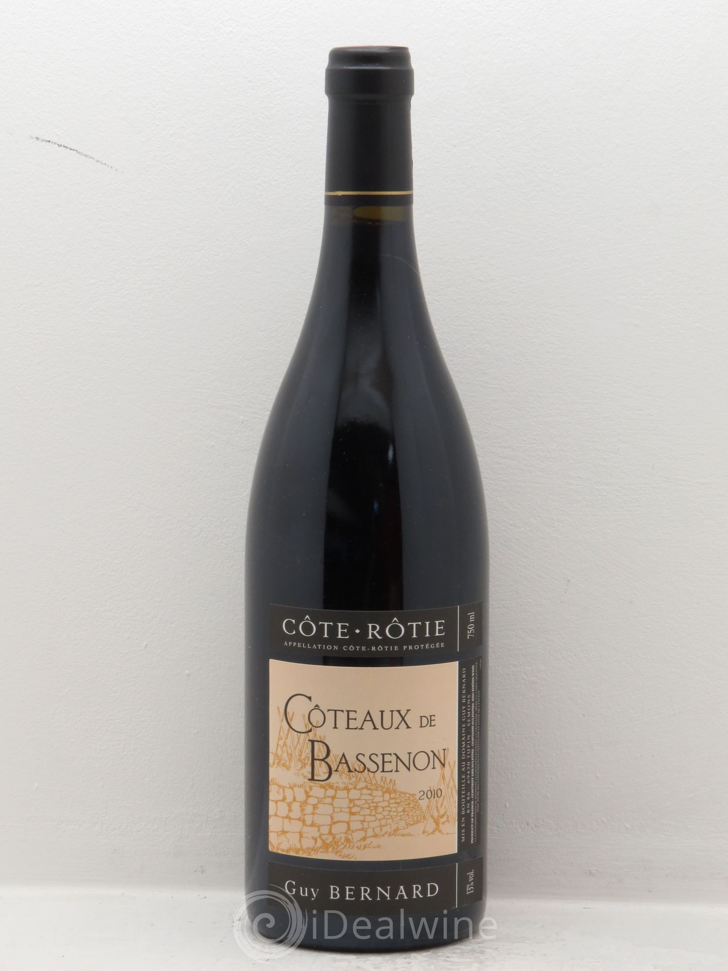 Côte-Rôtie Coteaux de Bassenon Guy Bernard (Domaine) 2010 - Lotto di 1 bottiglia - 0
