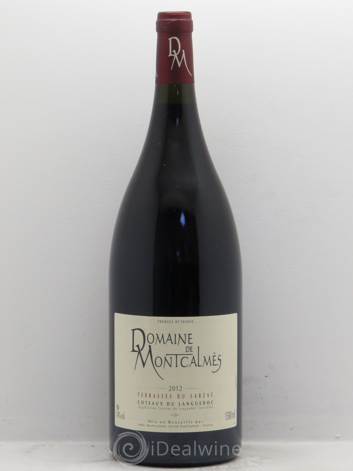Terrasses du Larzac Domaine de Montcalmès Frédéric Pourtalié 2012 - Lot de 1 magnum - 0