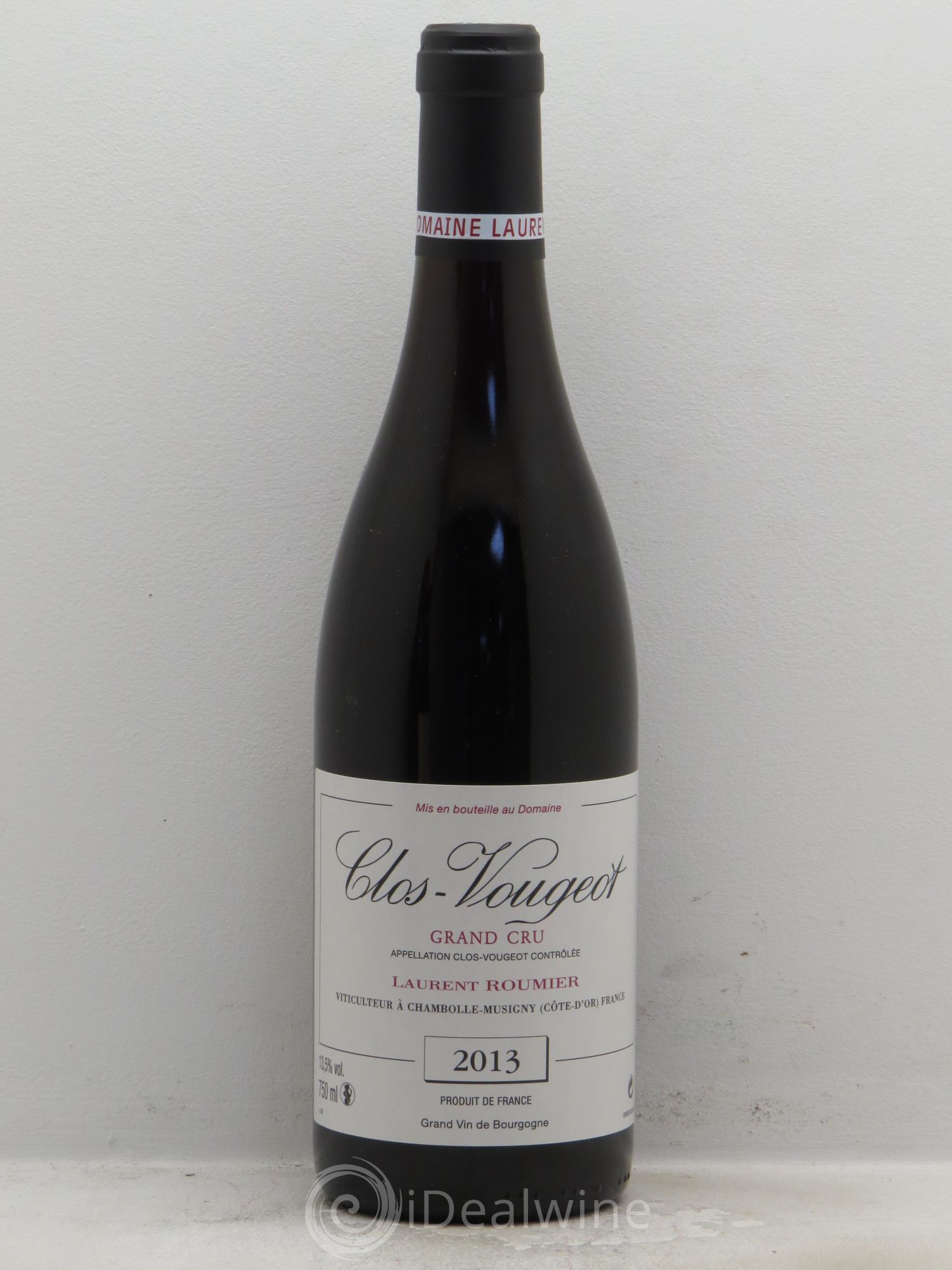 Clos de Vougeot Grand Cru Laurent Roumier 2013 - Lot de 1 bouteille - 0