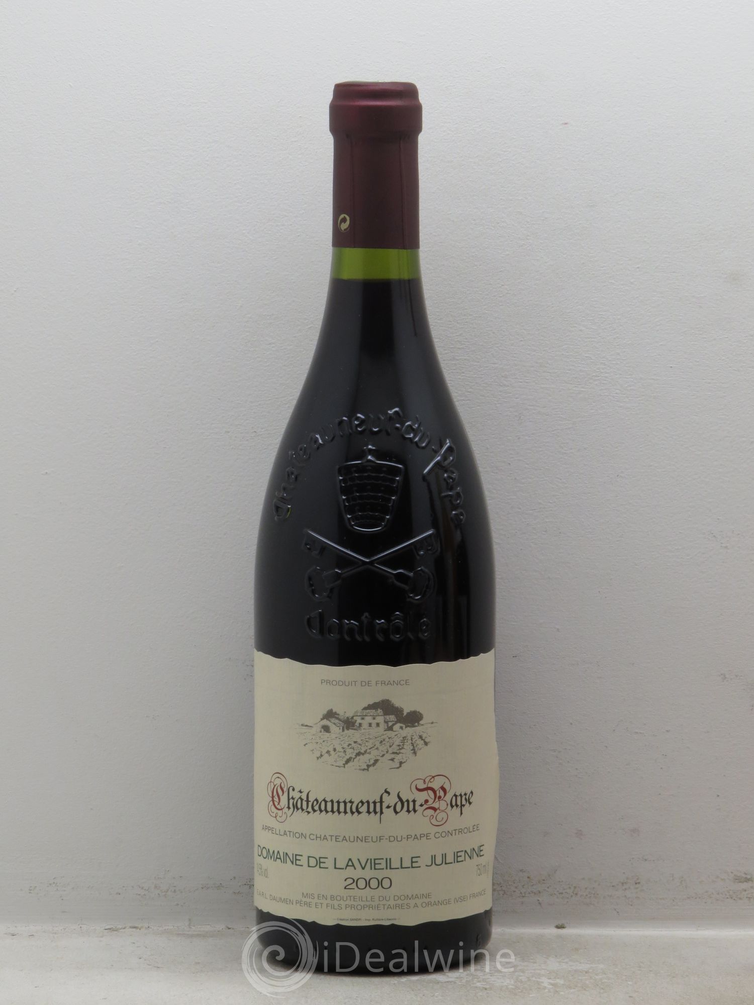 Châteauneuf-du-Pape Vieille Julienne (Domaine de la) Jean-Paul Daumen 2000 - Lot de 1 bouteille - 0