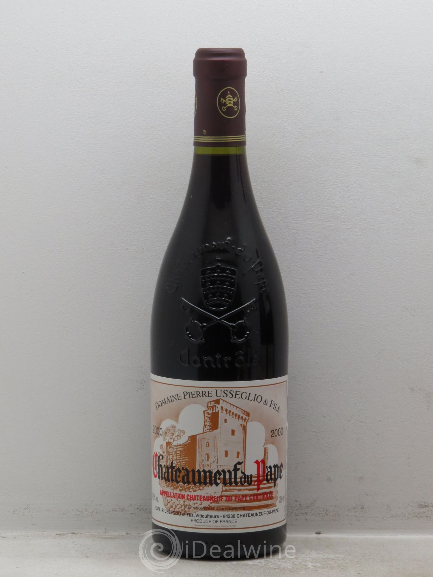 Châteauneuf-du-Pape Tradition Pierre Usseglio & Fils 2000 - Lot de 1 bouteille - 0