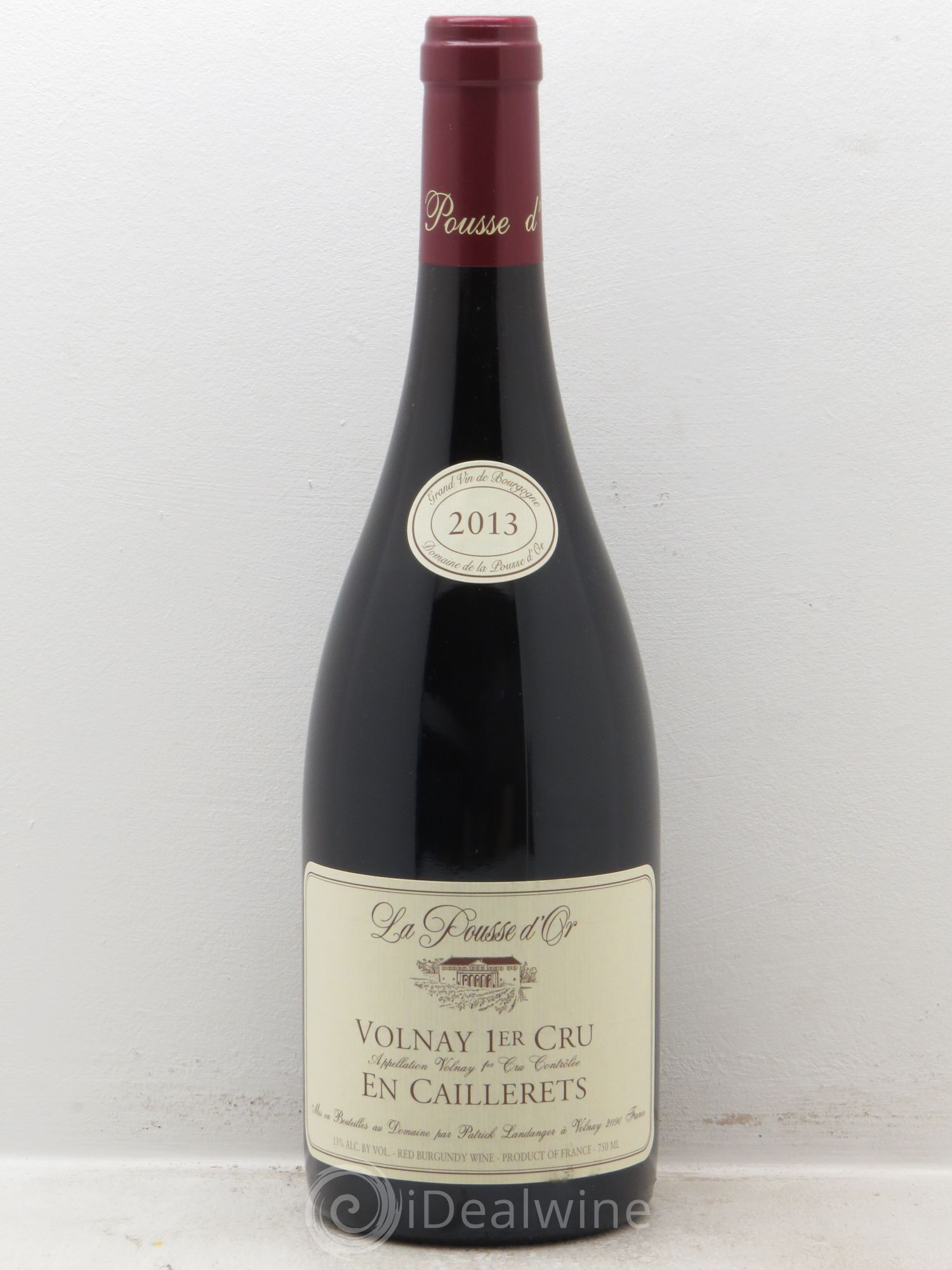 Volnay 1er Cru Les Caillerets La Pousse d'Or (Domaine de) 2013 - Lot de 1 bouteille - 0