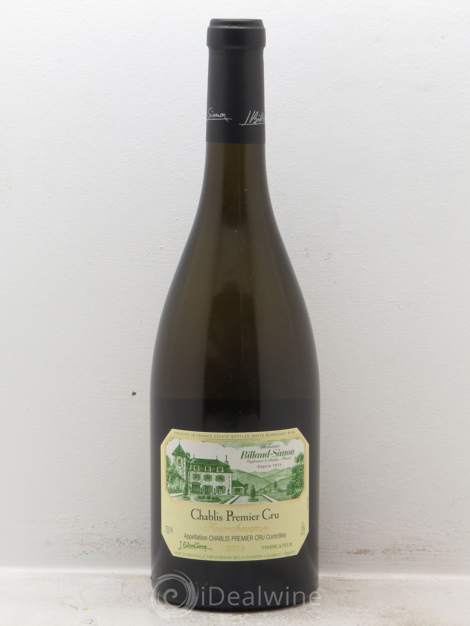Chablis 1er Cru Fourchaume Billaud-Simon (Domaine) 2013 - Lot de 1 bouteille - 0