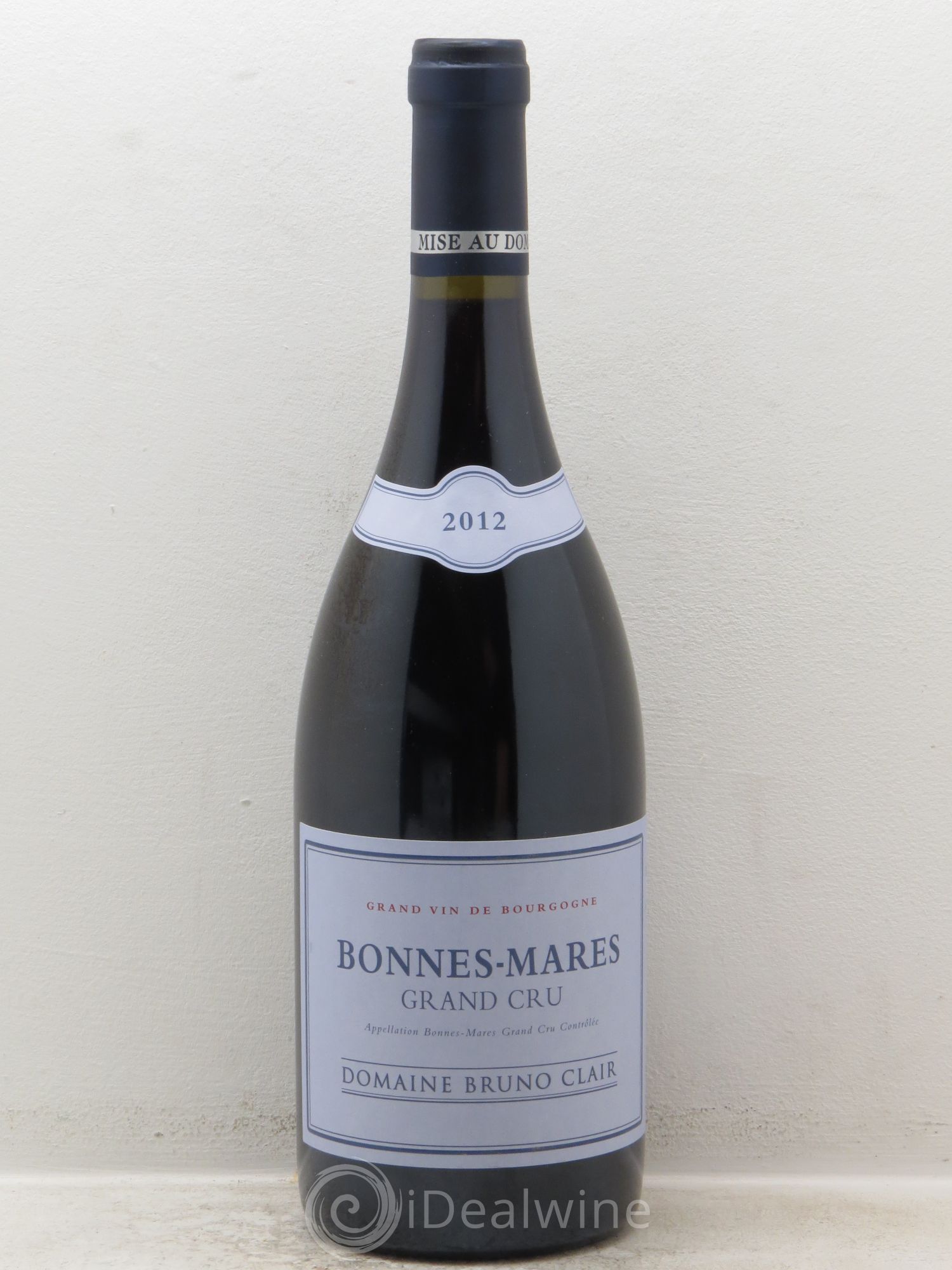 Bonnes-Mares Grand Cru Bruno Clair (Domaine) 2012 - Lot de 1 bouteille - 0