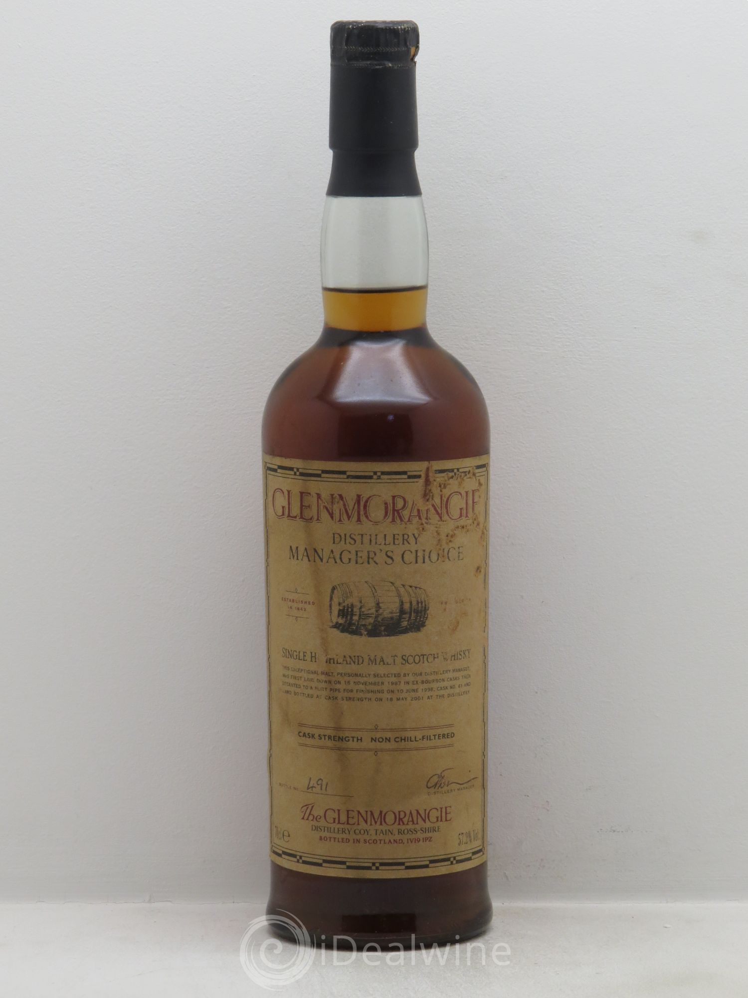 Whisky Glenmorangie Distillery Manager's Choice (57.2°) - Posten von 1 Flasche - 0