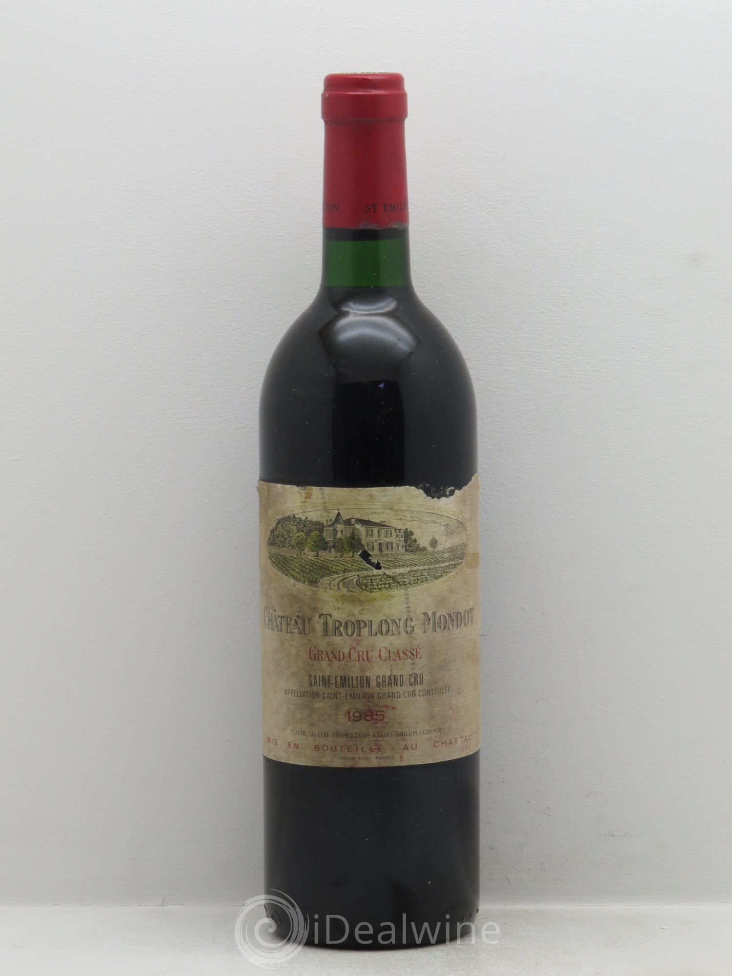 Château Troplong Mondot 1er Grand Cru Classé B 1985 - Lot de 1 bouteille - 0