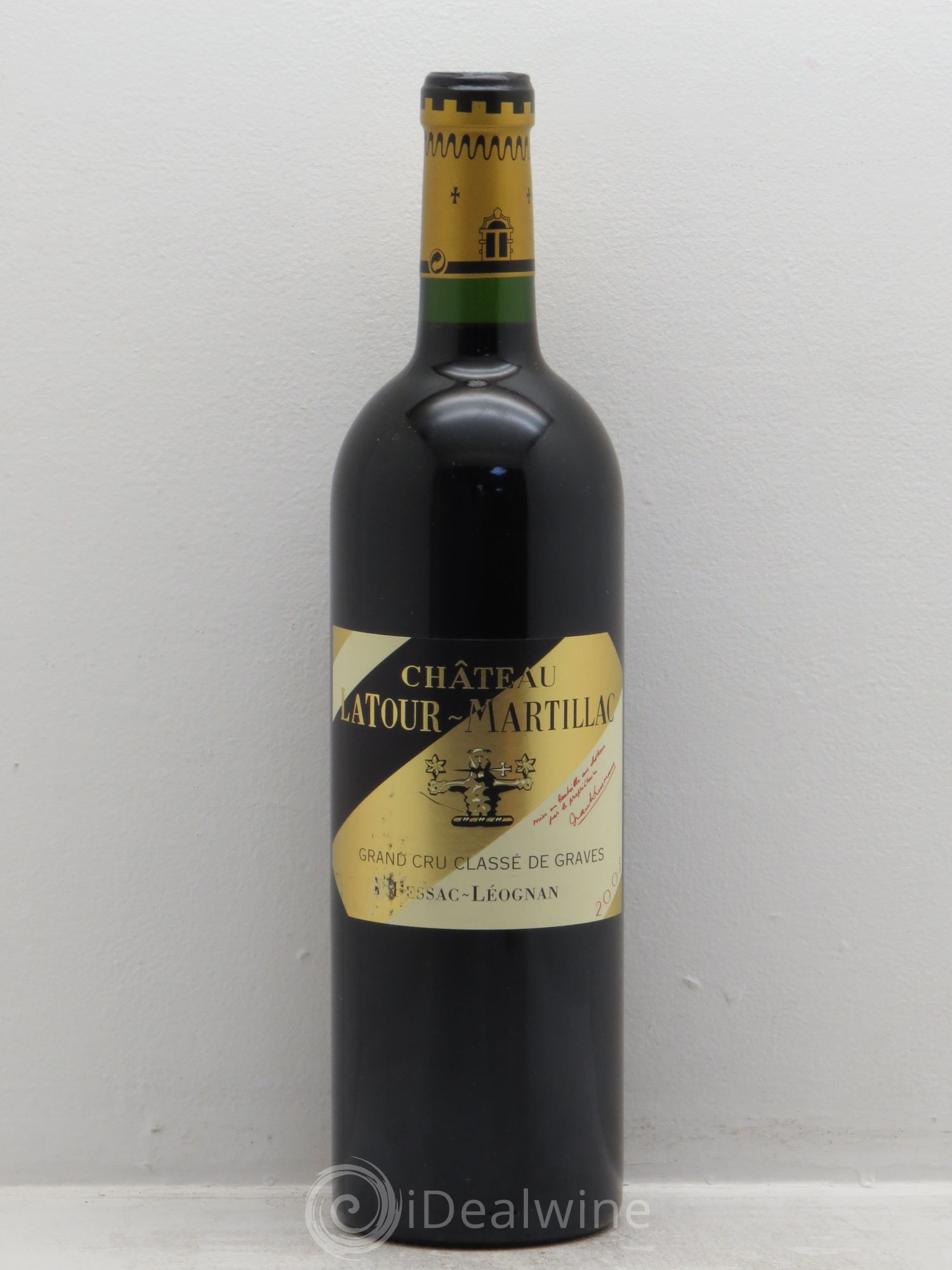 Château Latour-Martillac Cru Classé de Graves 2005 - Lot de 1 bouteille - 0