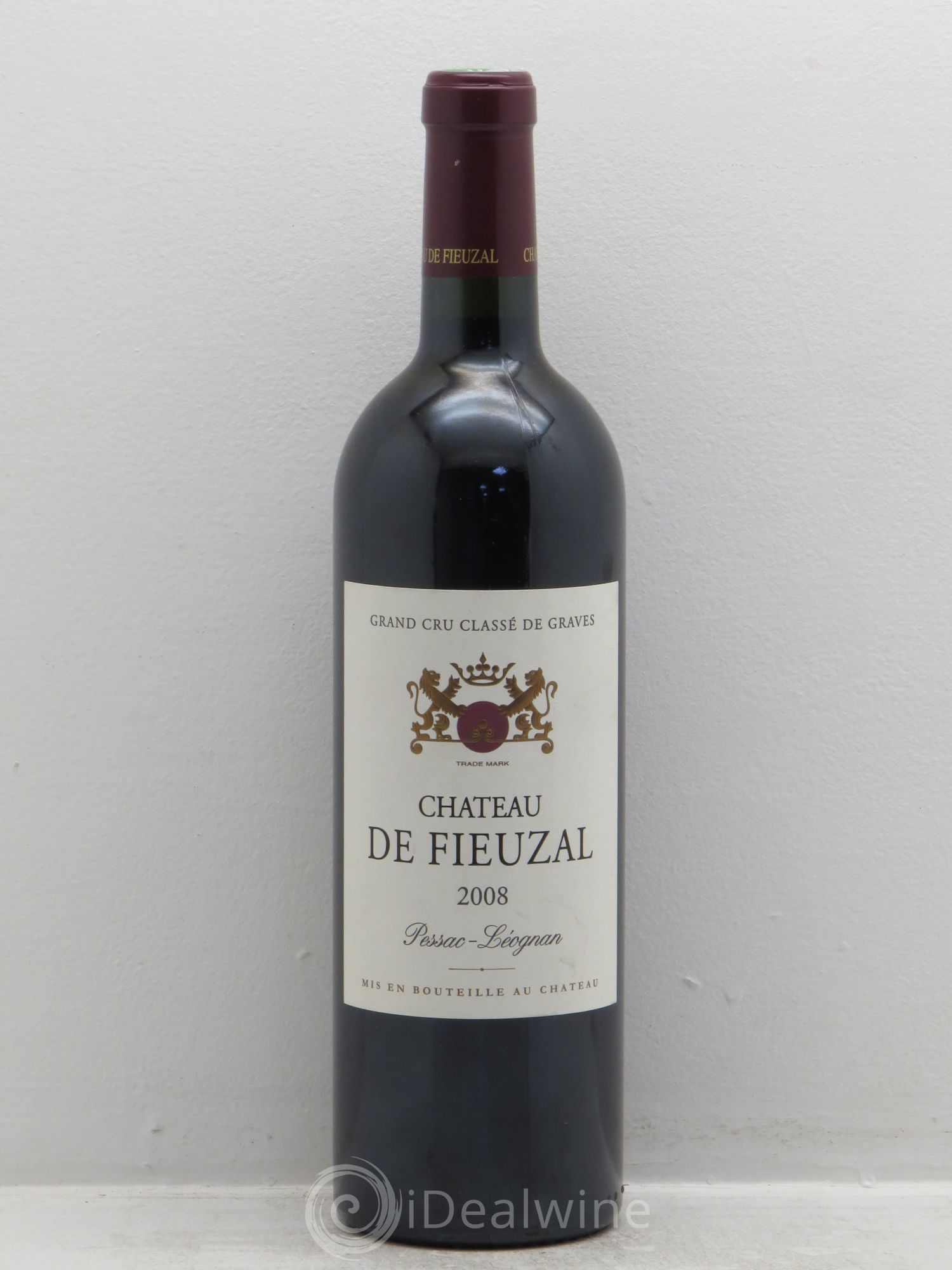 Château de Fieuzal Cru Classé de Graves 2008 - Lot de 1 bouteille - 0