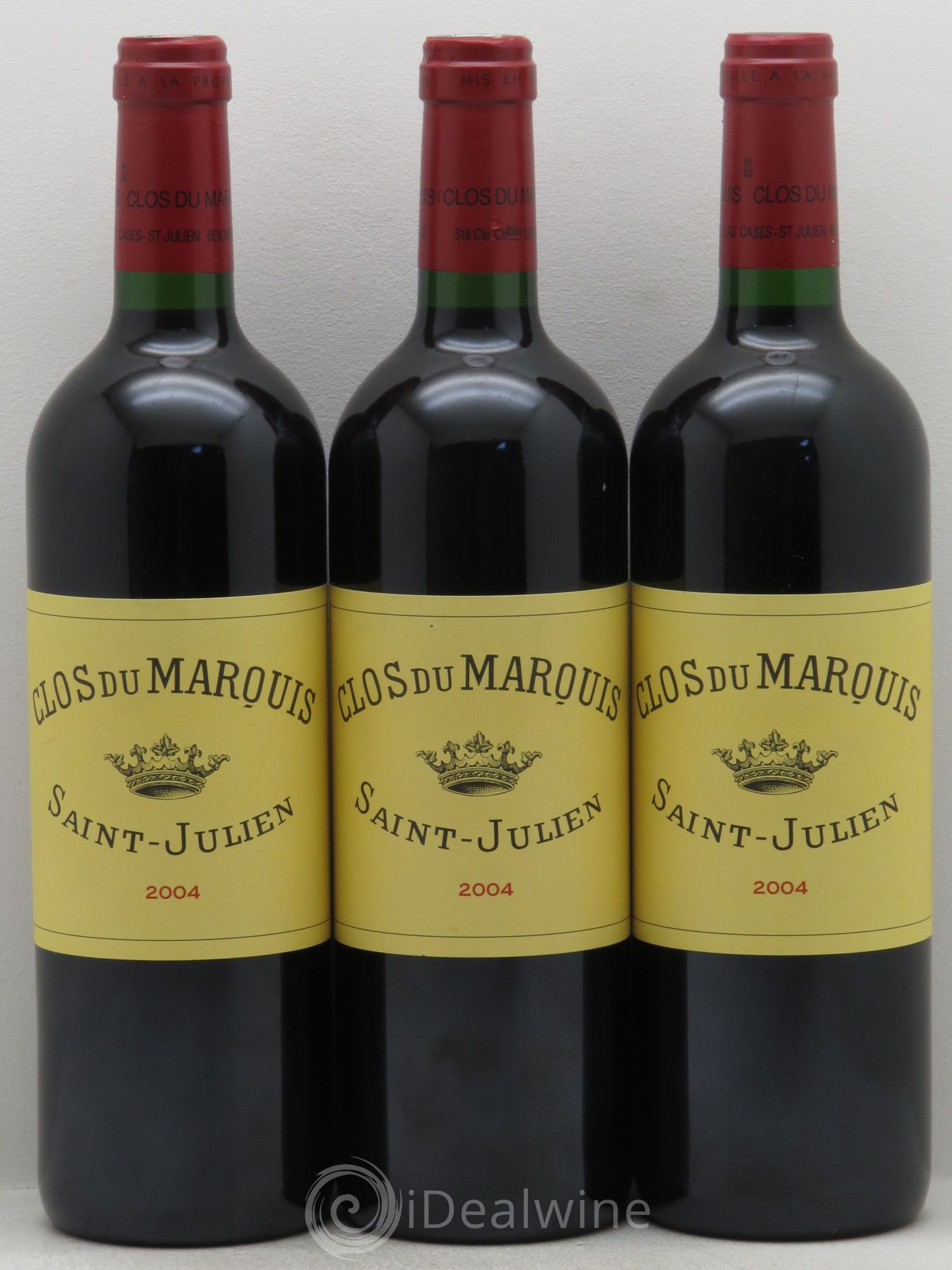 Clos du Marquis 2004 - Lot de 3 bouteilles - 0