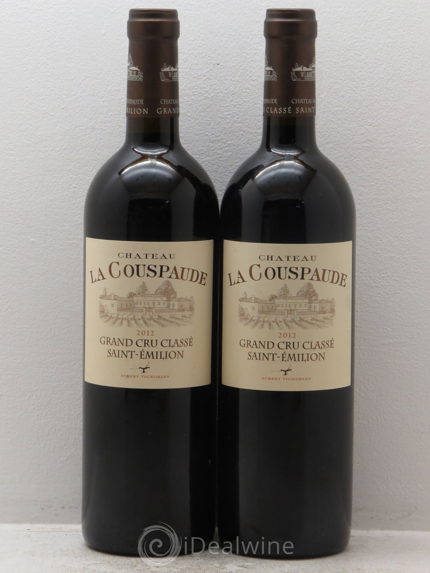 Château la Couspaude Grand Cru Classé (sans prix de réserve) 2012 - Lot de 2 bouteilles - 0