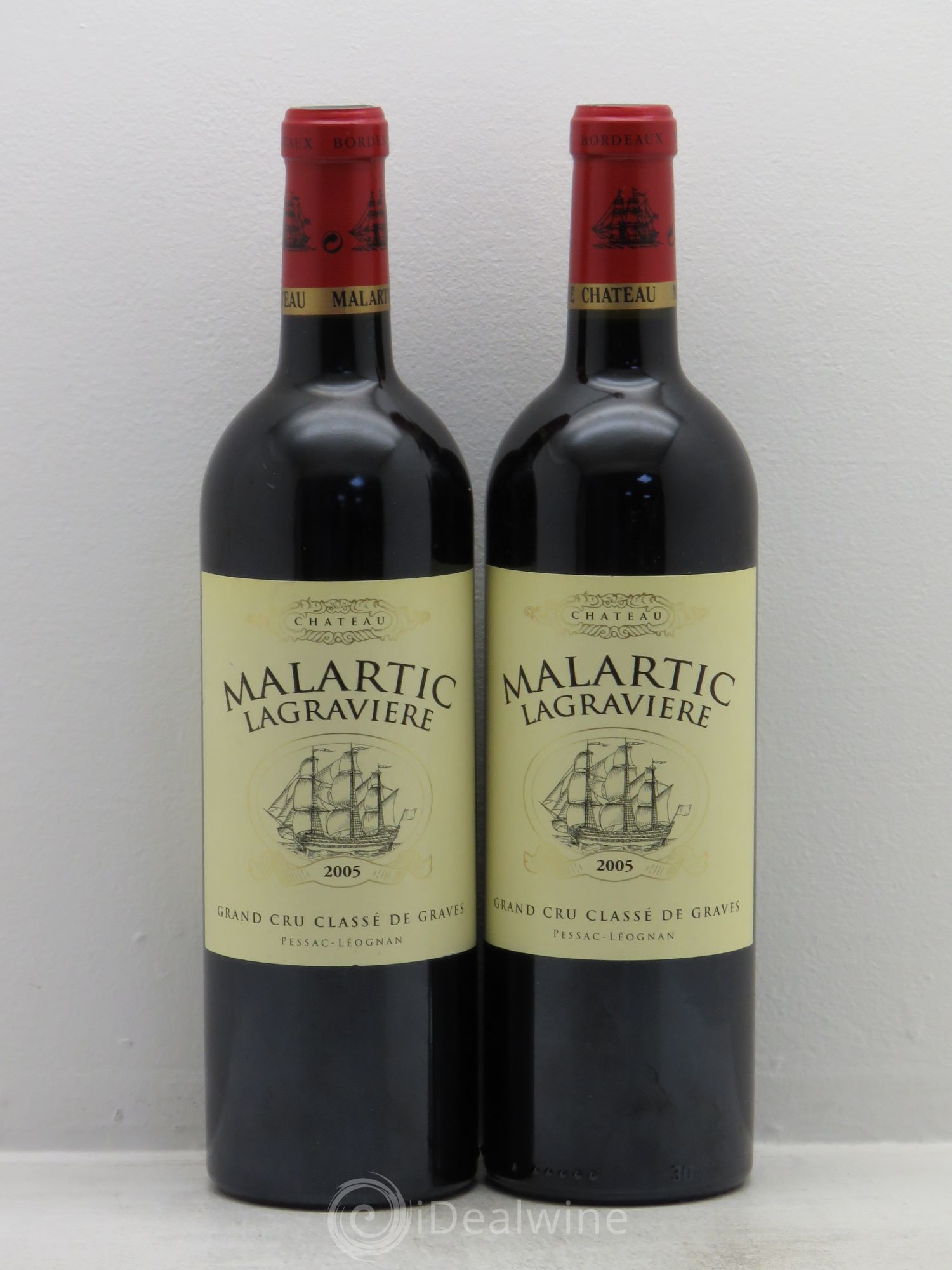 Château Malartic-Lagravière Cru Classé de Graves 2005 - Lot de 2 bouteilles - 0