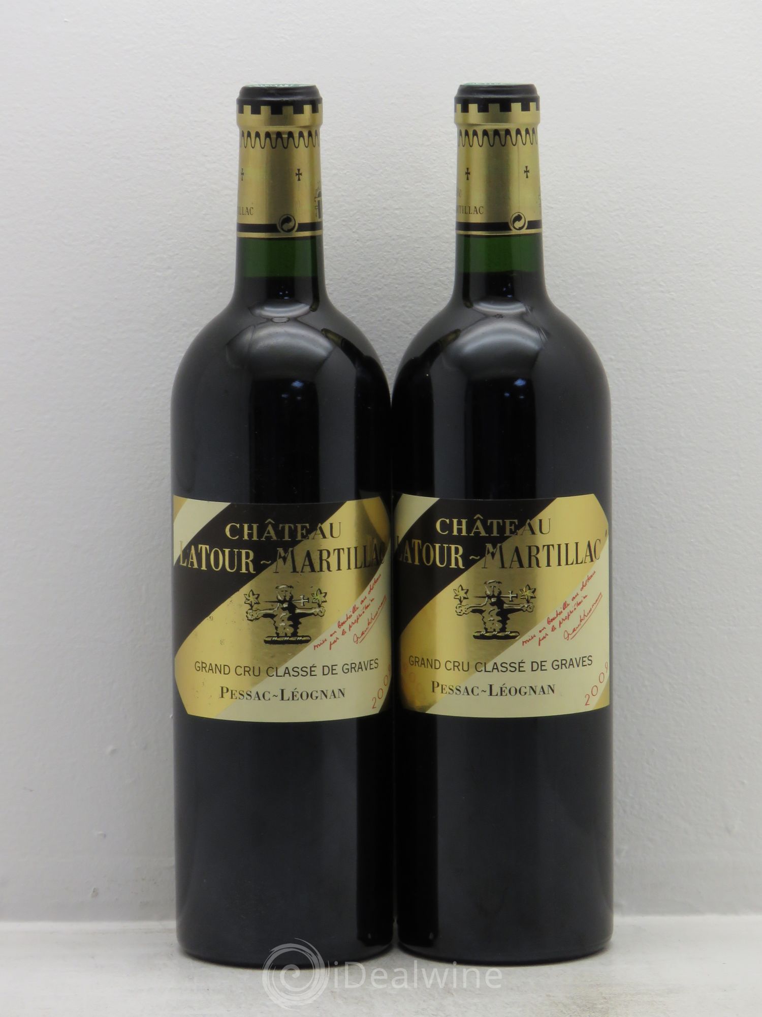 Château Latour-Martillac Cru Classé de Graves 2009 - Lot de 2 bouteilles - 0