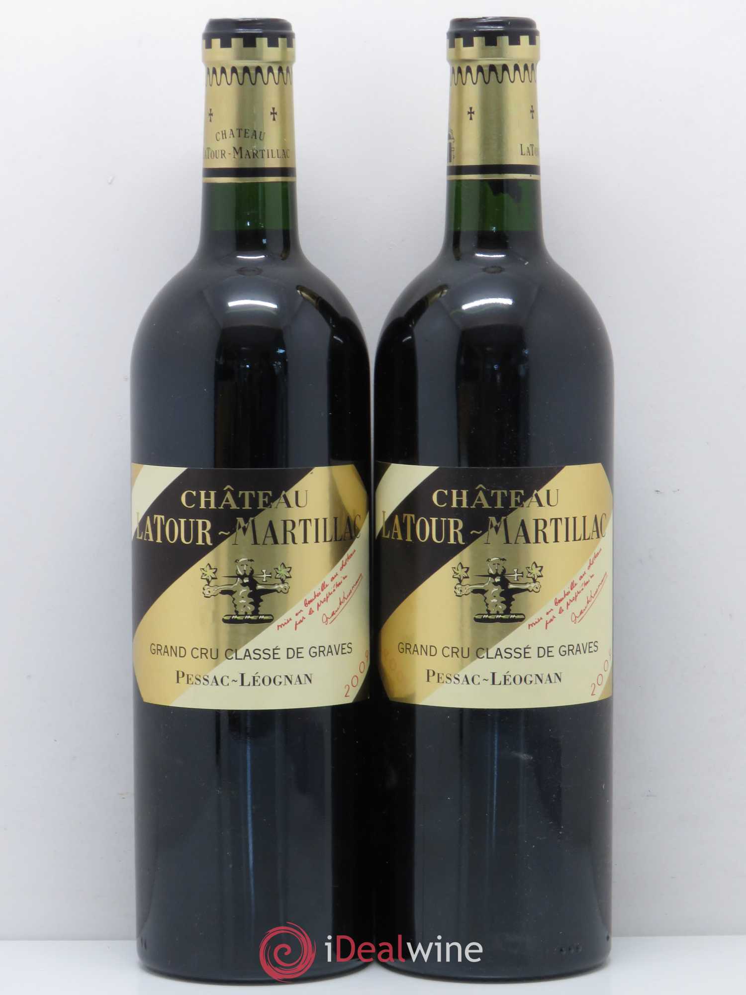 Château Latour-Martillac Cru Classé de Graves 2009 - Lot de 2 bouteilles - 0